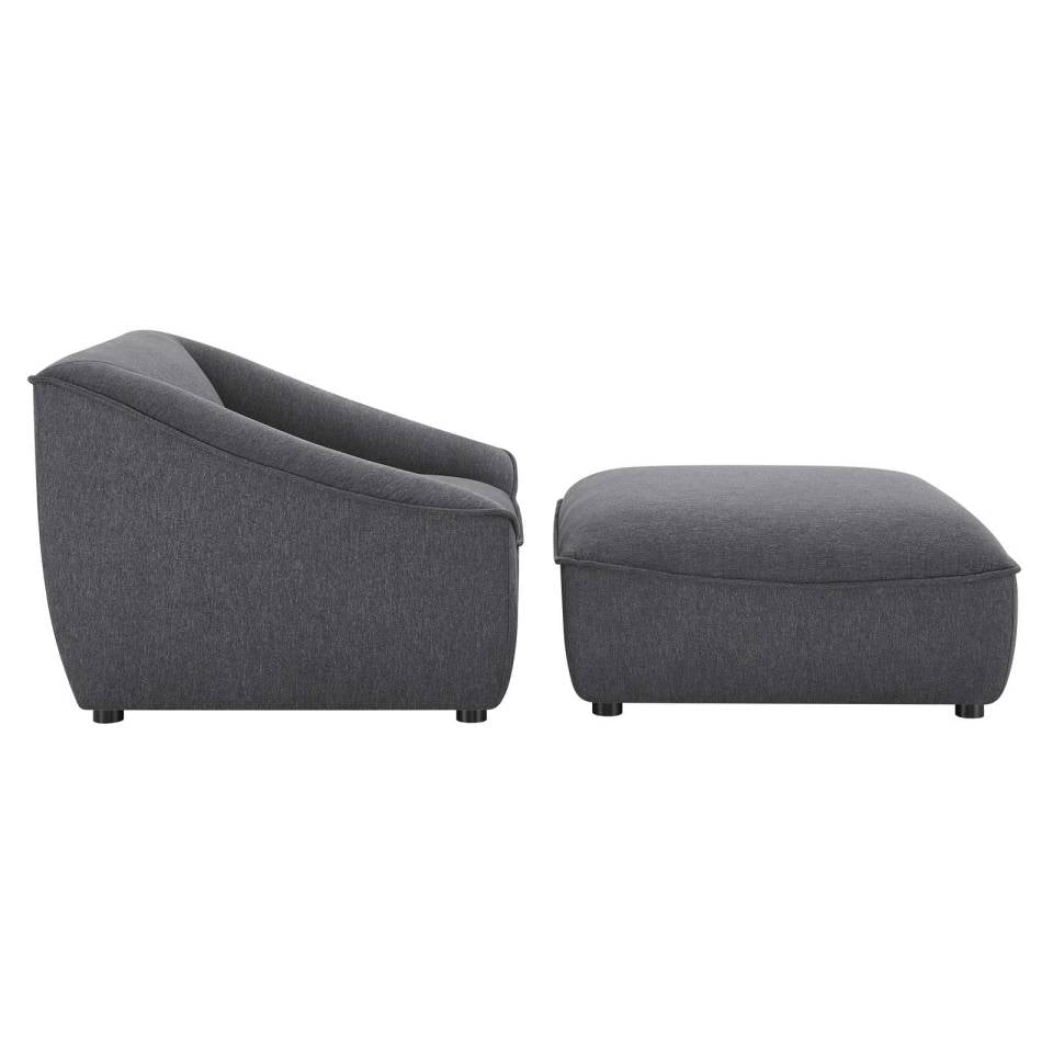 Modway Comprise 2-Piece Living Room Set | Lounge Chairs | 