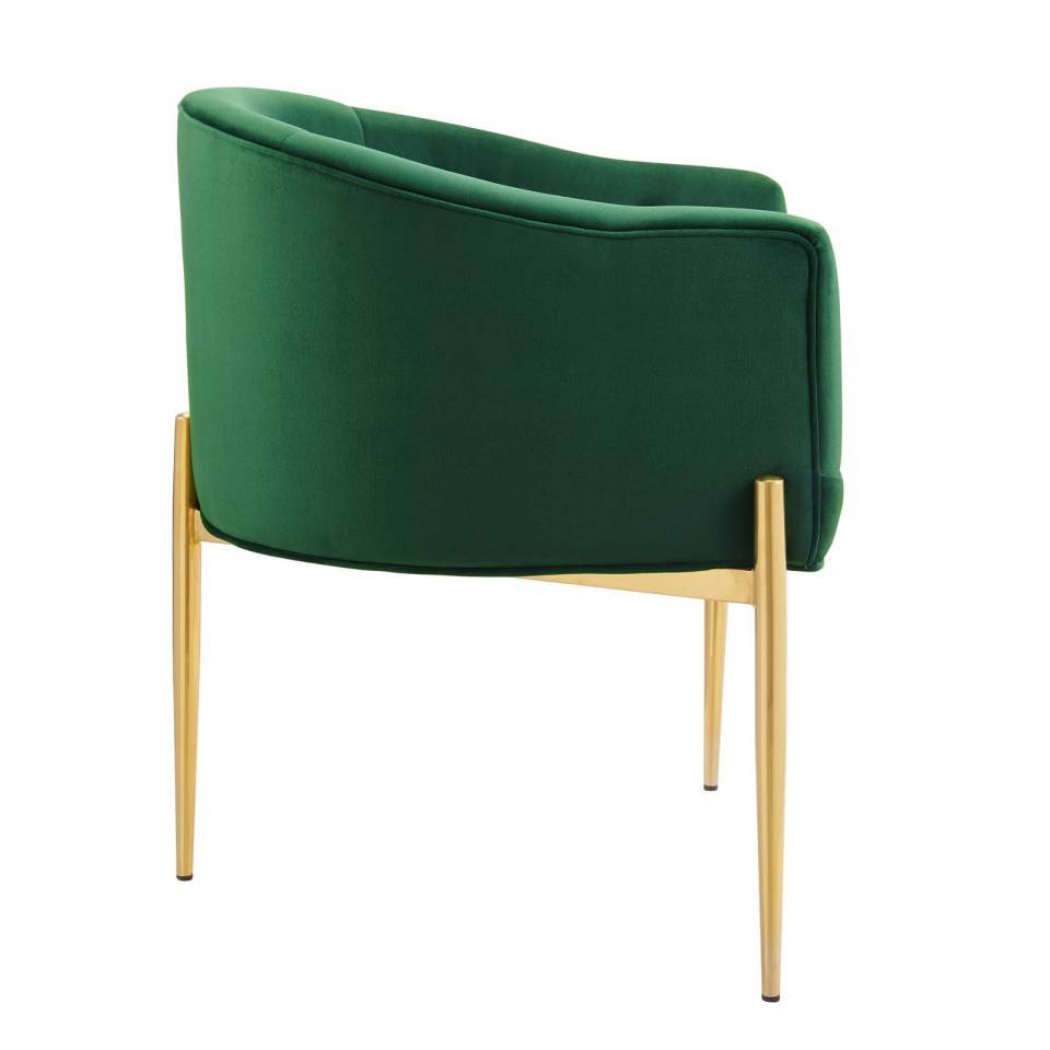 Modway Savour Tufted Performance Velvet Accent Chairs - Set of 2 | Accent Chairs | Modishstore-3