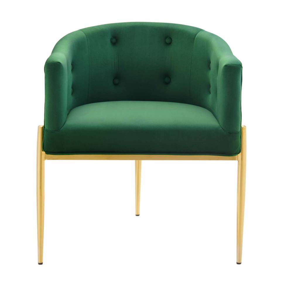 Modway Savour Tufted Performance Velvet Accent Chairs - Set of 2 | Accent Chairs | Modishstore-6