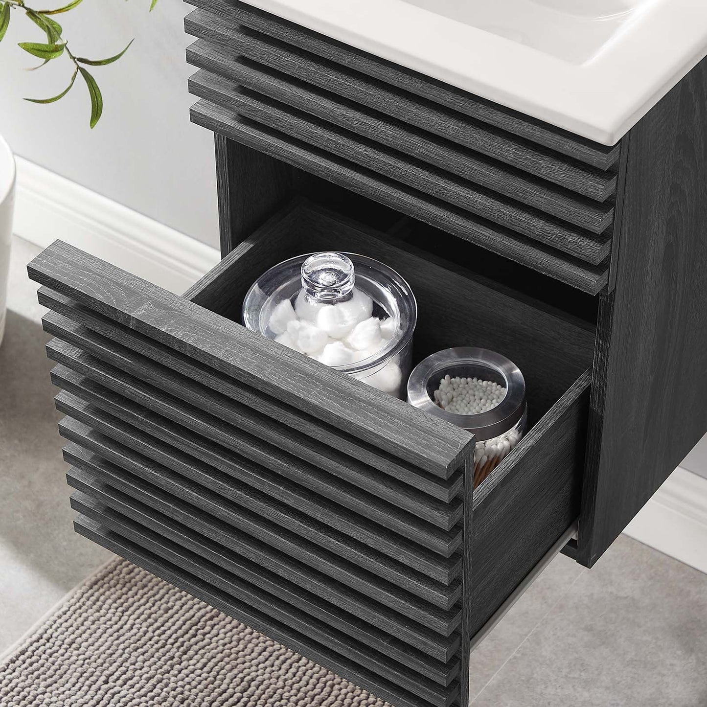 Modway Render 18" Wall-Mount Bathroom Vanity | Bathroom Accessories | Modishstore-5