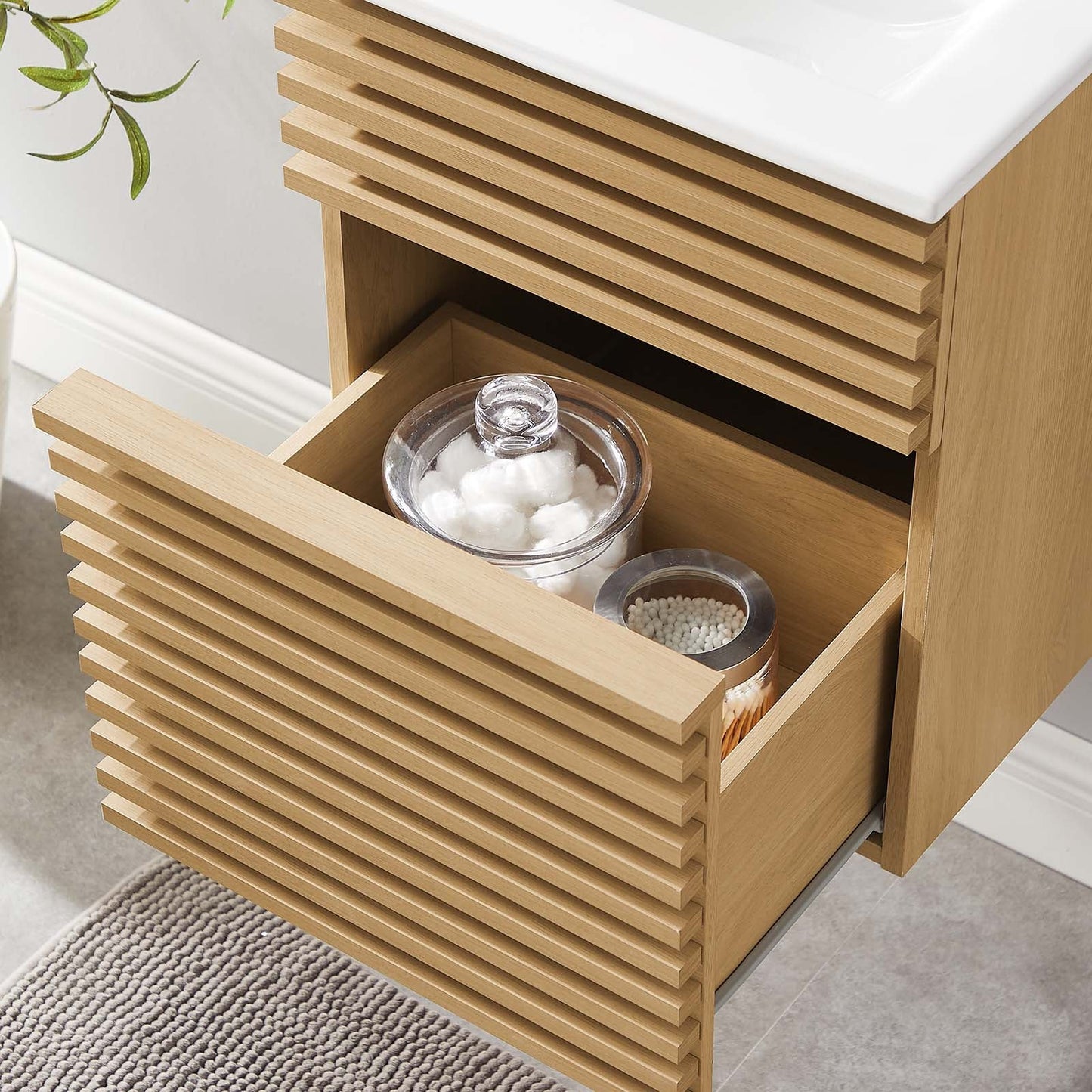 Modway Render 18" Wall-Mount Bathroom Vanity | Bathroom Accessories | Modishstore-23