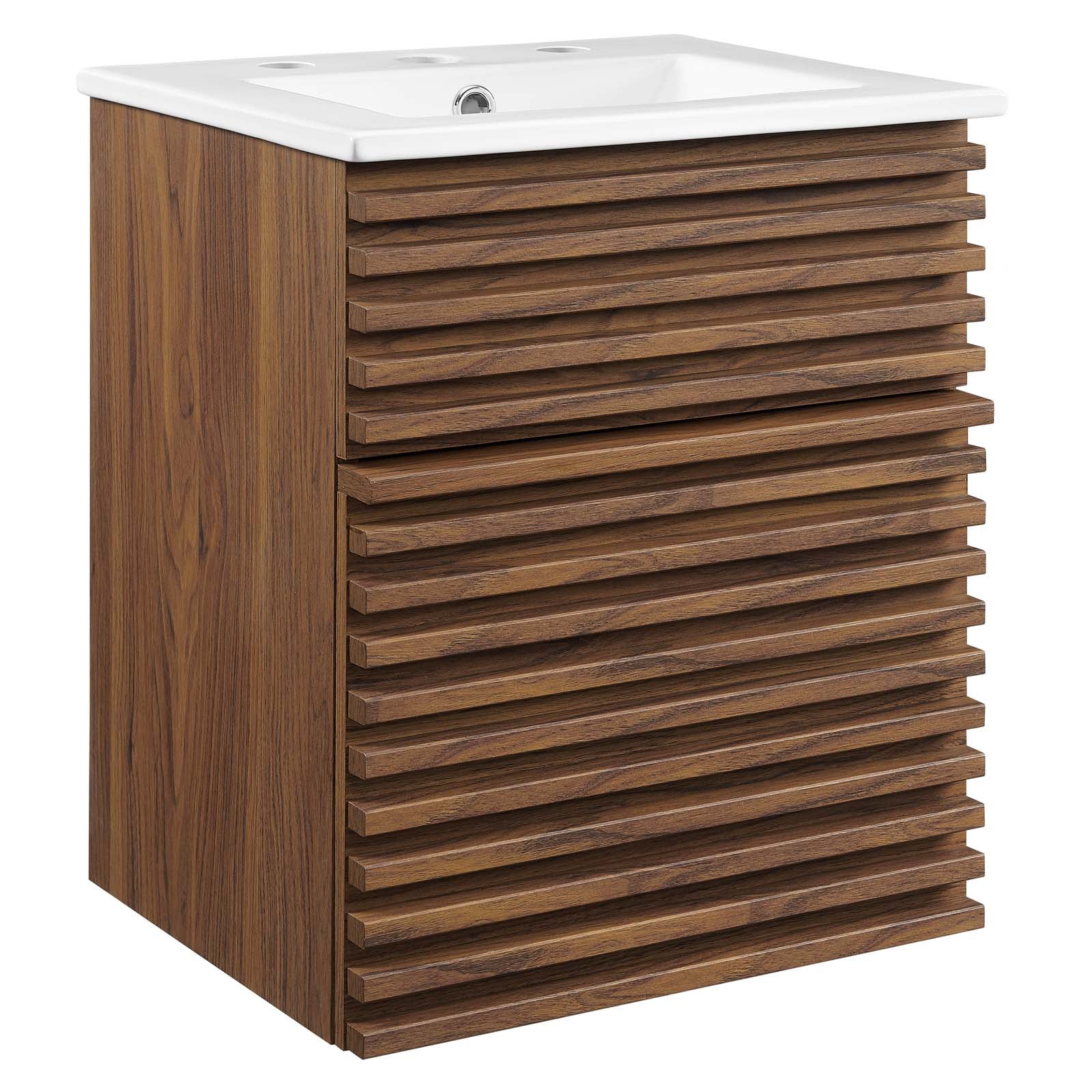 Modway Render 18" Wall-Mount Bathroom Vanity | Bathroom Accessories | Modishstore-2