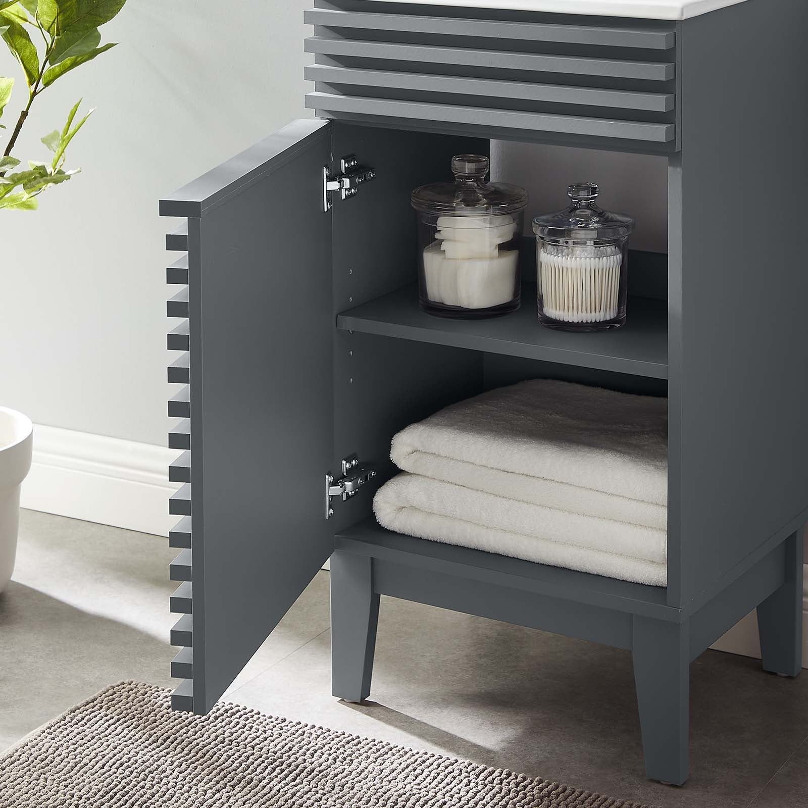 Modway Render 18" Bathroom Vanity Cabinet | Bathroom Accessories | Modishstore-16