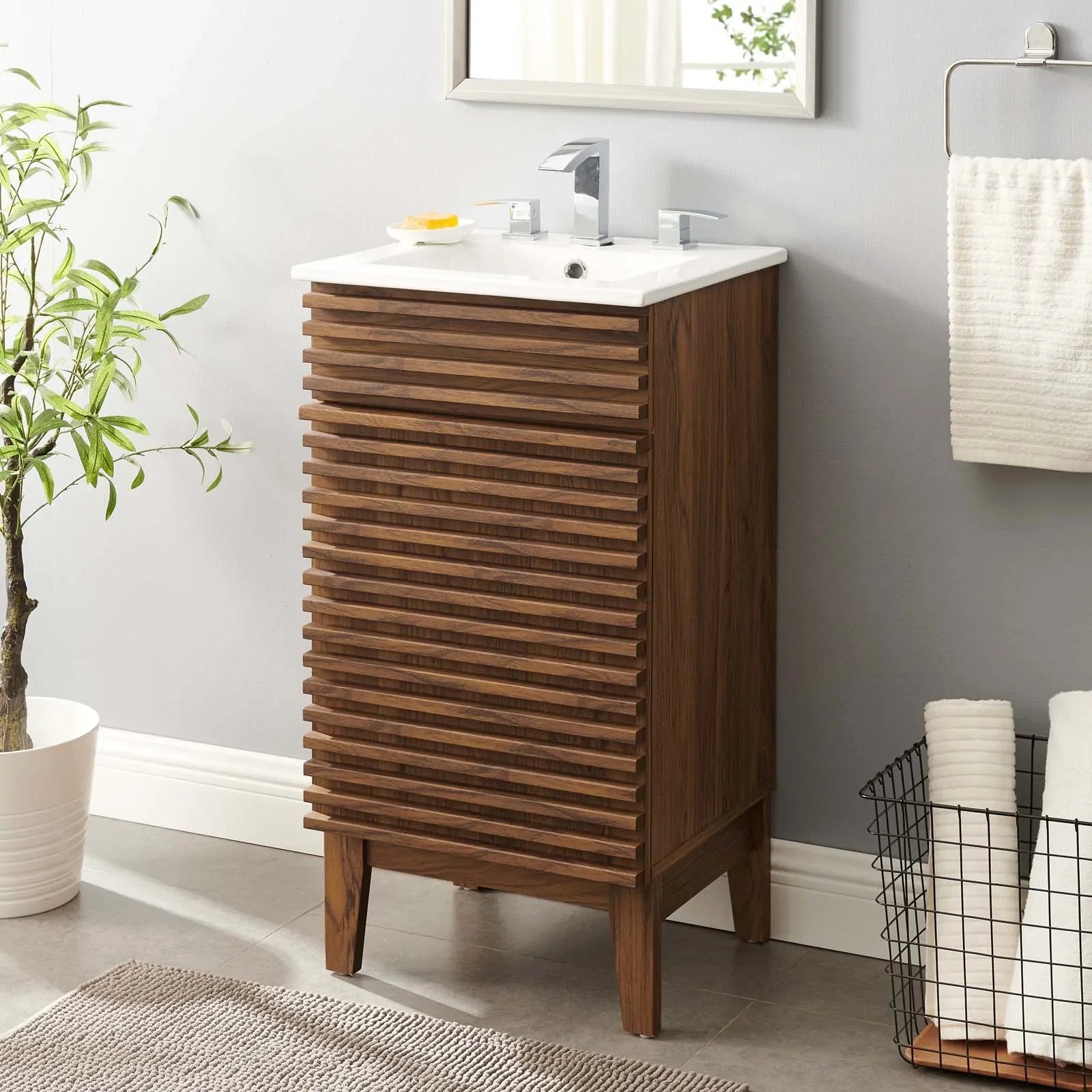 Modway Render 18" Bathroom Vanity Cabinet - EEI-5420 | Bathroom Accessories | Modishstore-1