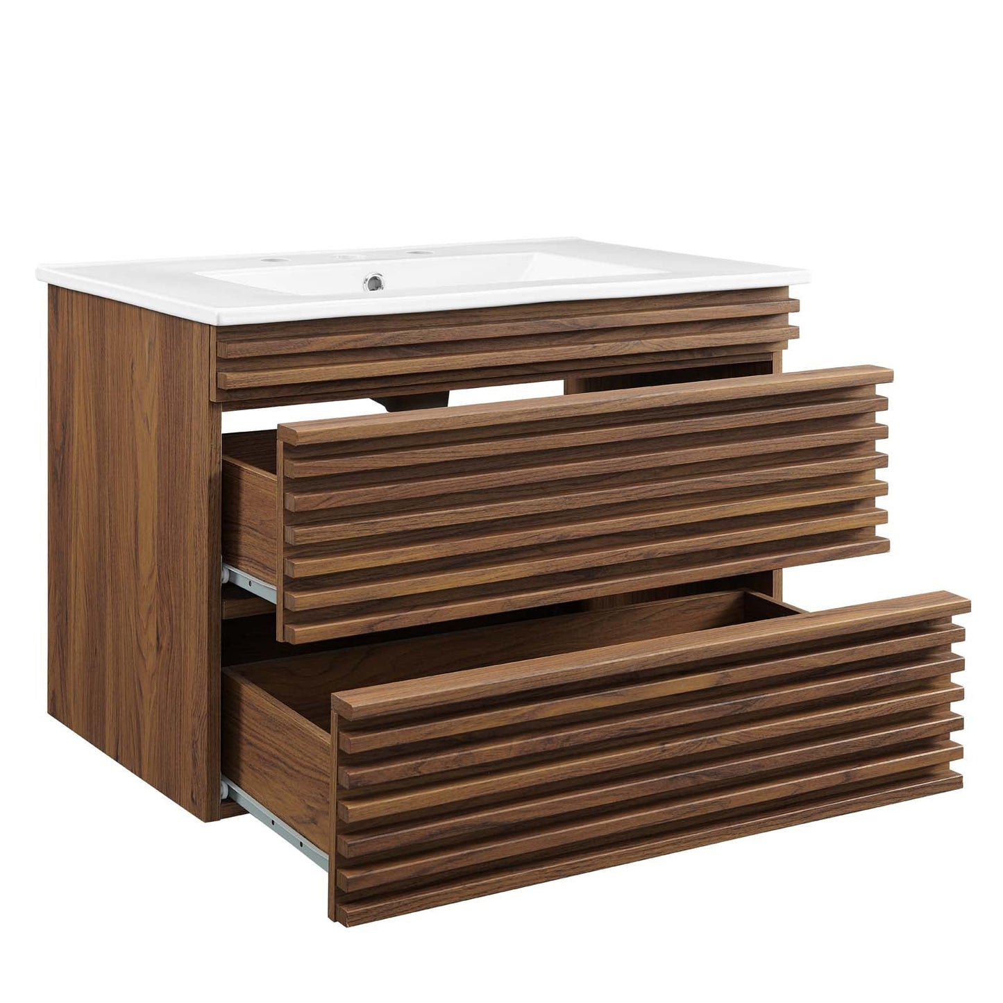 Modway Render 30" Wall-Mount Bathroom Vanity | Bathroom Accessories | Modishstore-3