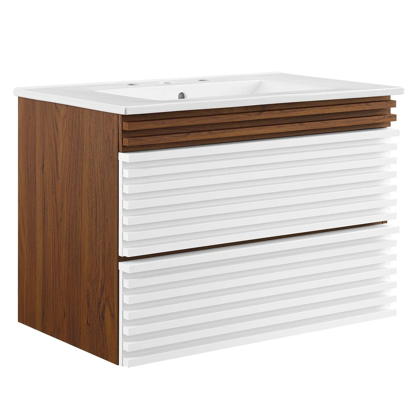 Modway Render 30" Wall-Mount Bathroom Vanity | Bathroom Accessories | Modishstore-35