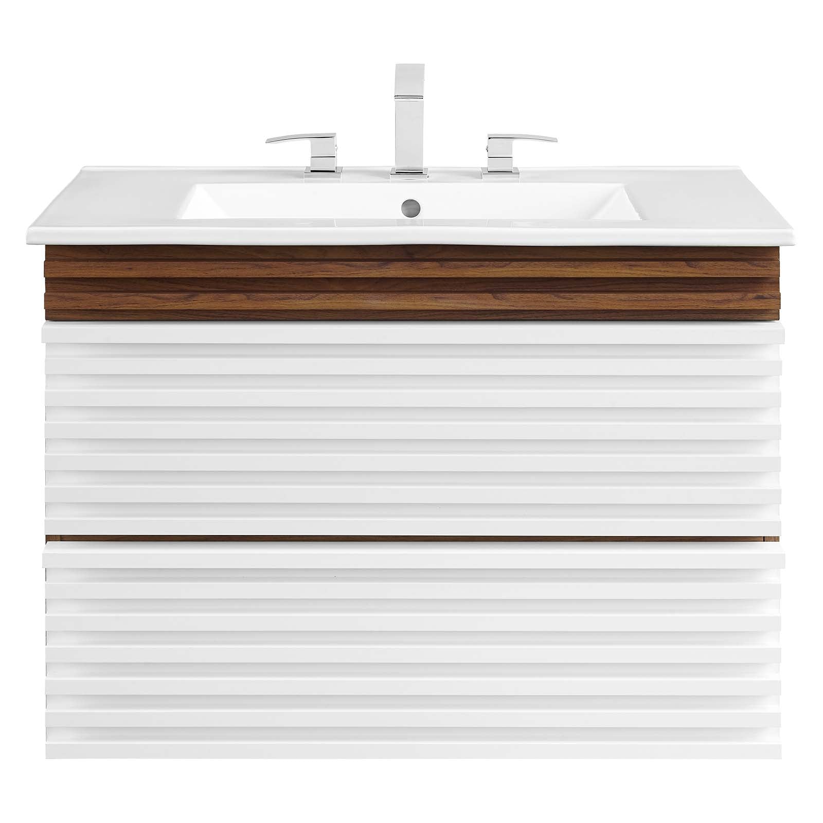 Modway Render 30" Wall-Mount Bathroom Vanity | Bathroom Accessories | Modishstore-38