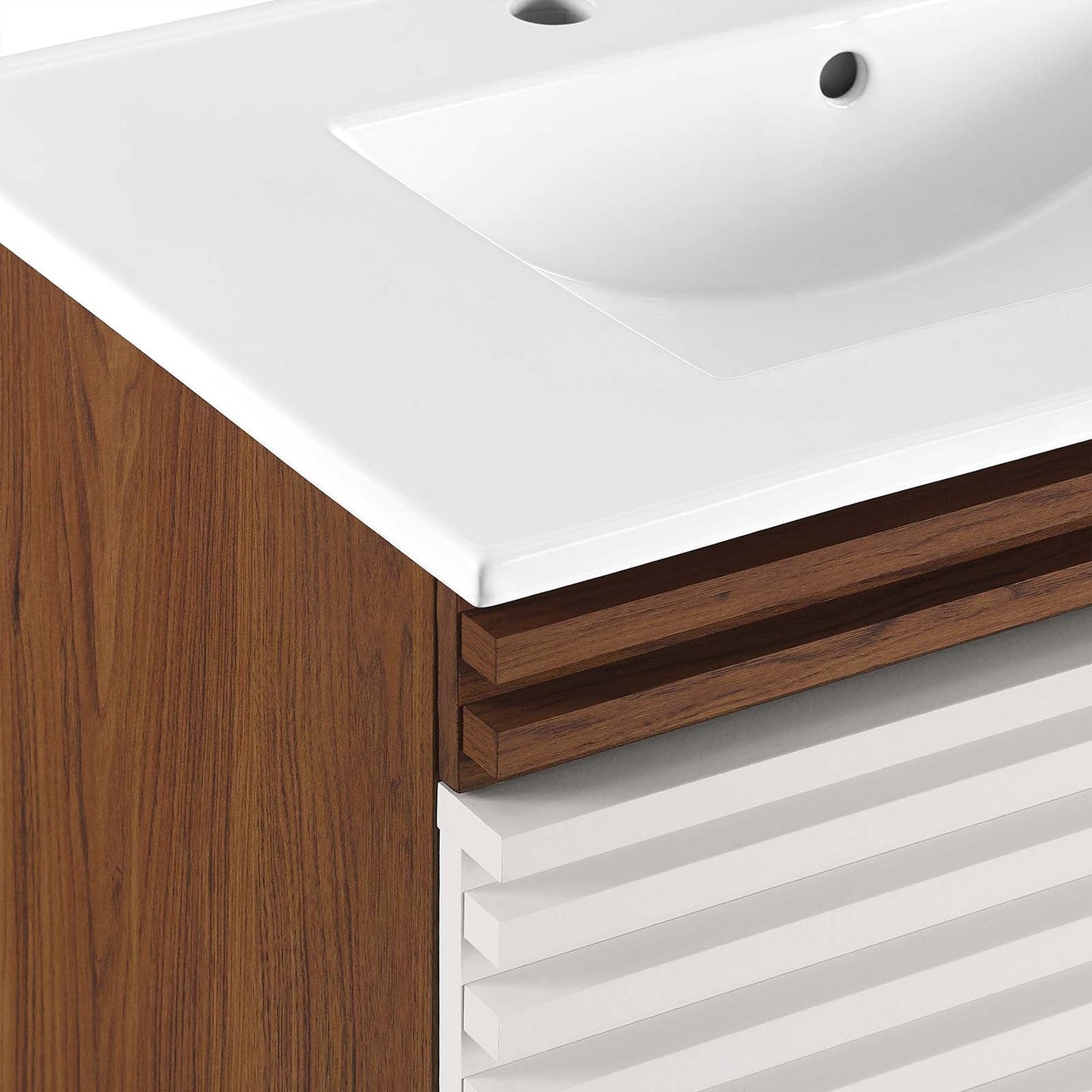 Modway Render 30" Wall-Mount Bathroom Vanity | Bathroom Accessories | Modishstore-34