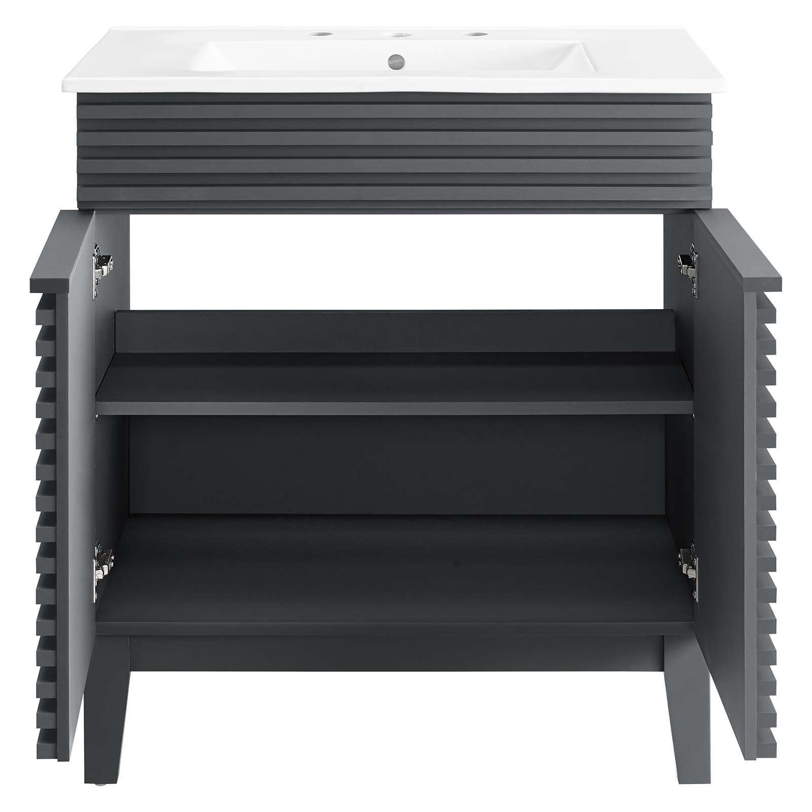 Modway Render 30" Bathroom Vanity Cabinet | Bathroom Accessories | Modishstore-19