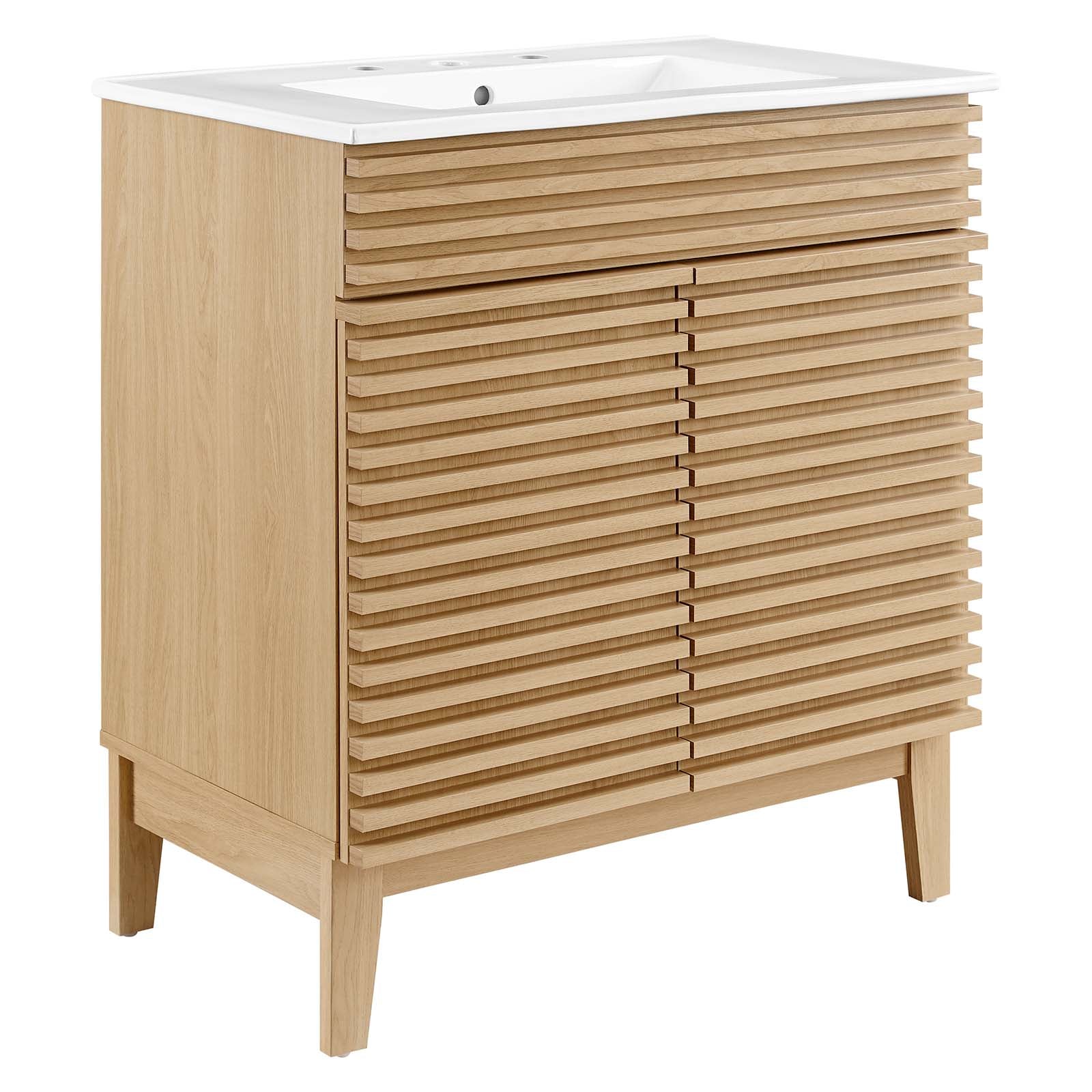 Modway Render 30" Bathroom Vanity Cabinet | Bathroom Accessories | Modishstore-29