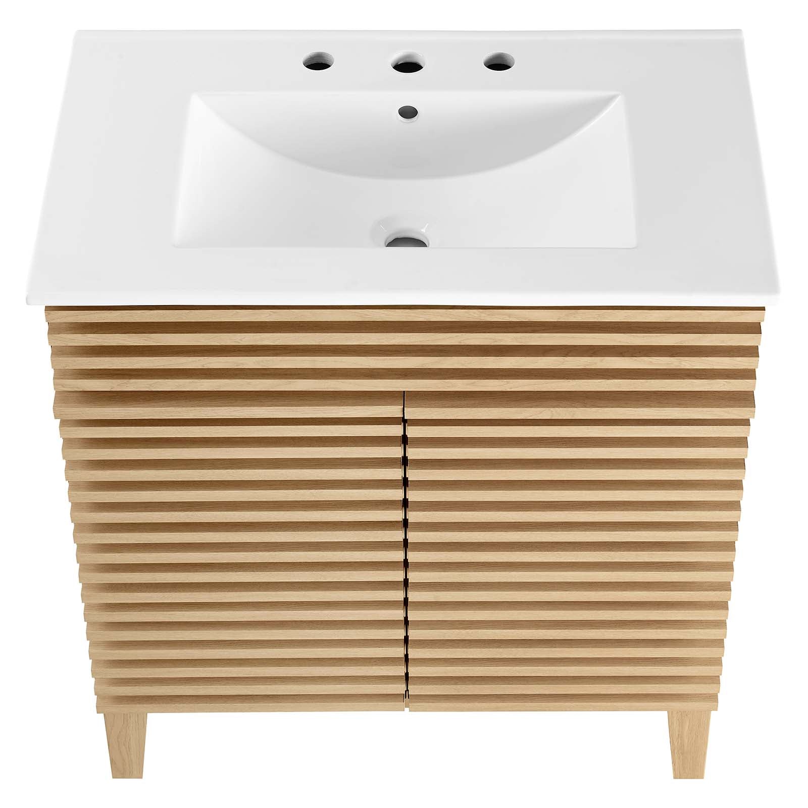 Modway Render 30" Bathroom Vanity Cabinet | Bathroom Accessories | Modishstore-23