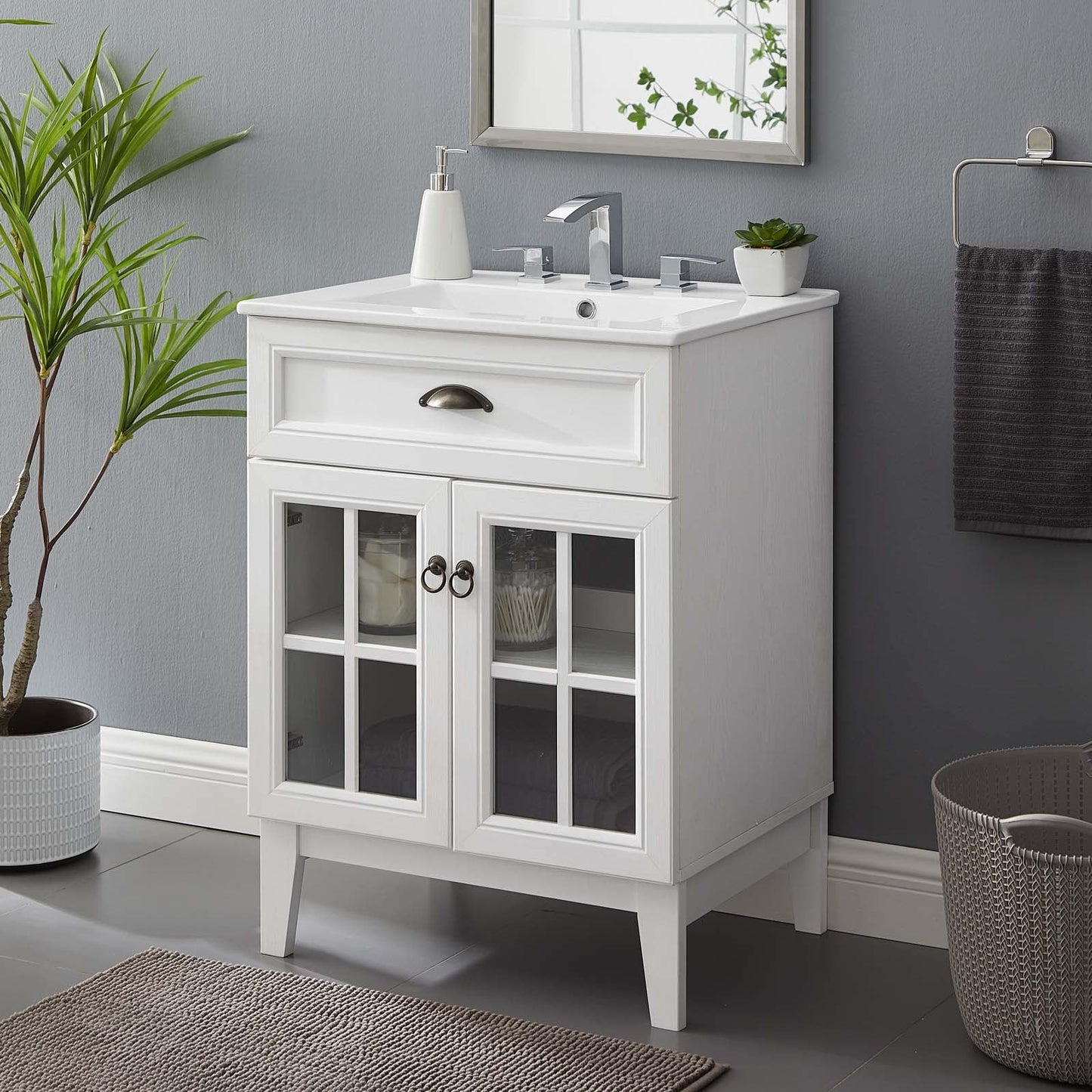 Modway Isle 24" Bathroom Vanity Cabinet | Bathroom Accessories