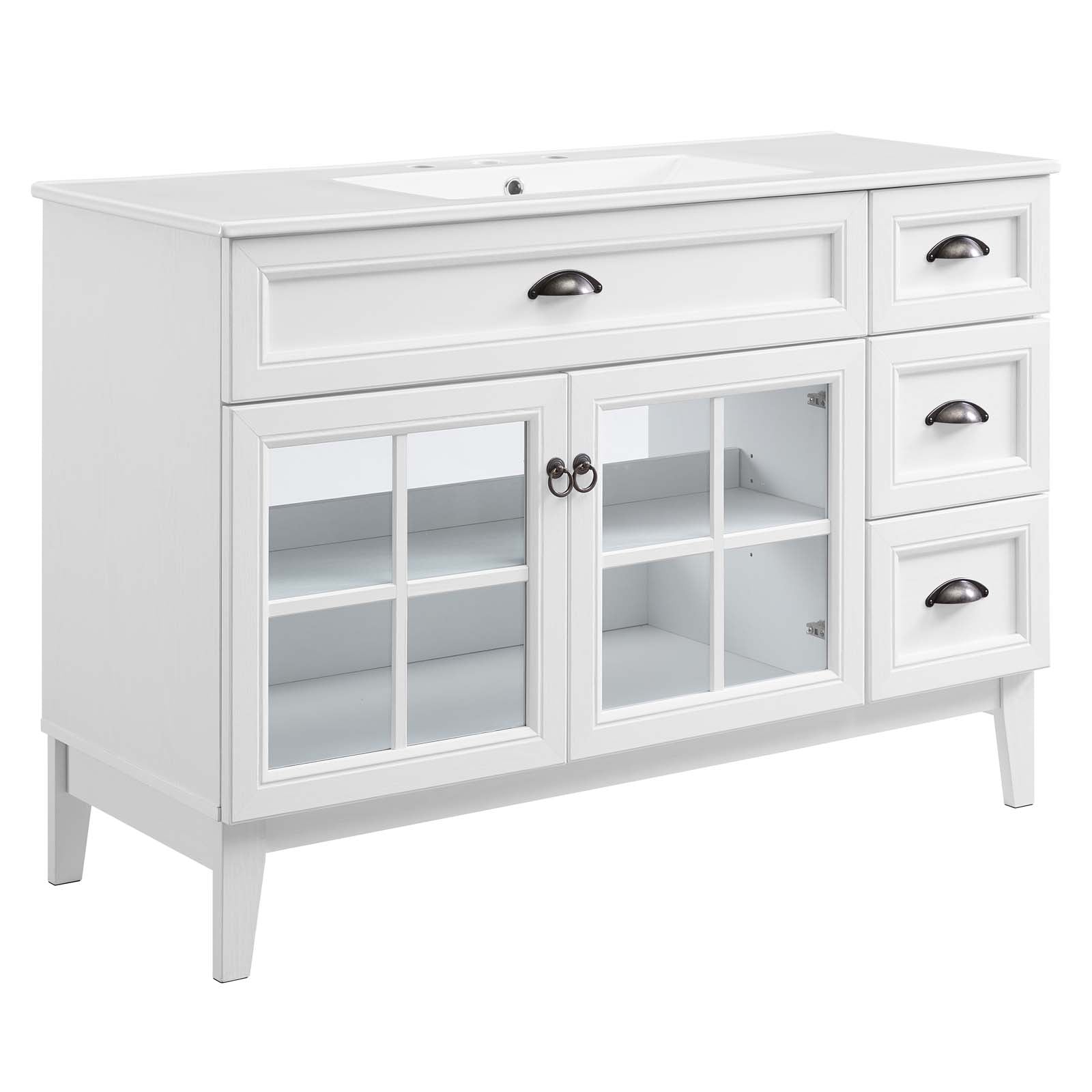Modway Isle 48" Bathroom Vanity Cabinet | Bathroom Accessories | 