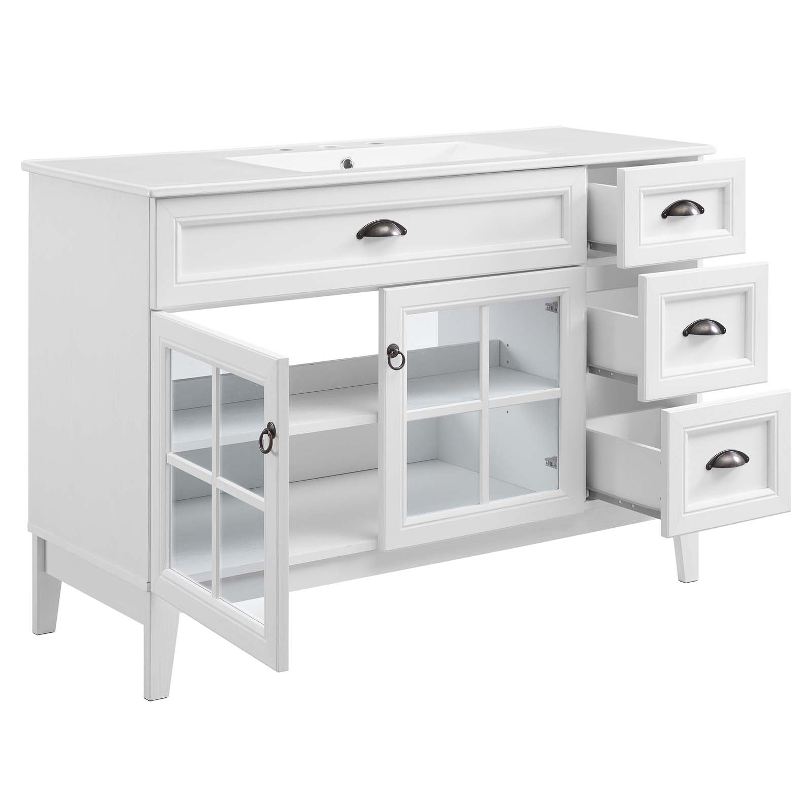 Modway Isle 48" Bathroom Vanity Cabinet | Bathroom Accessories | 