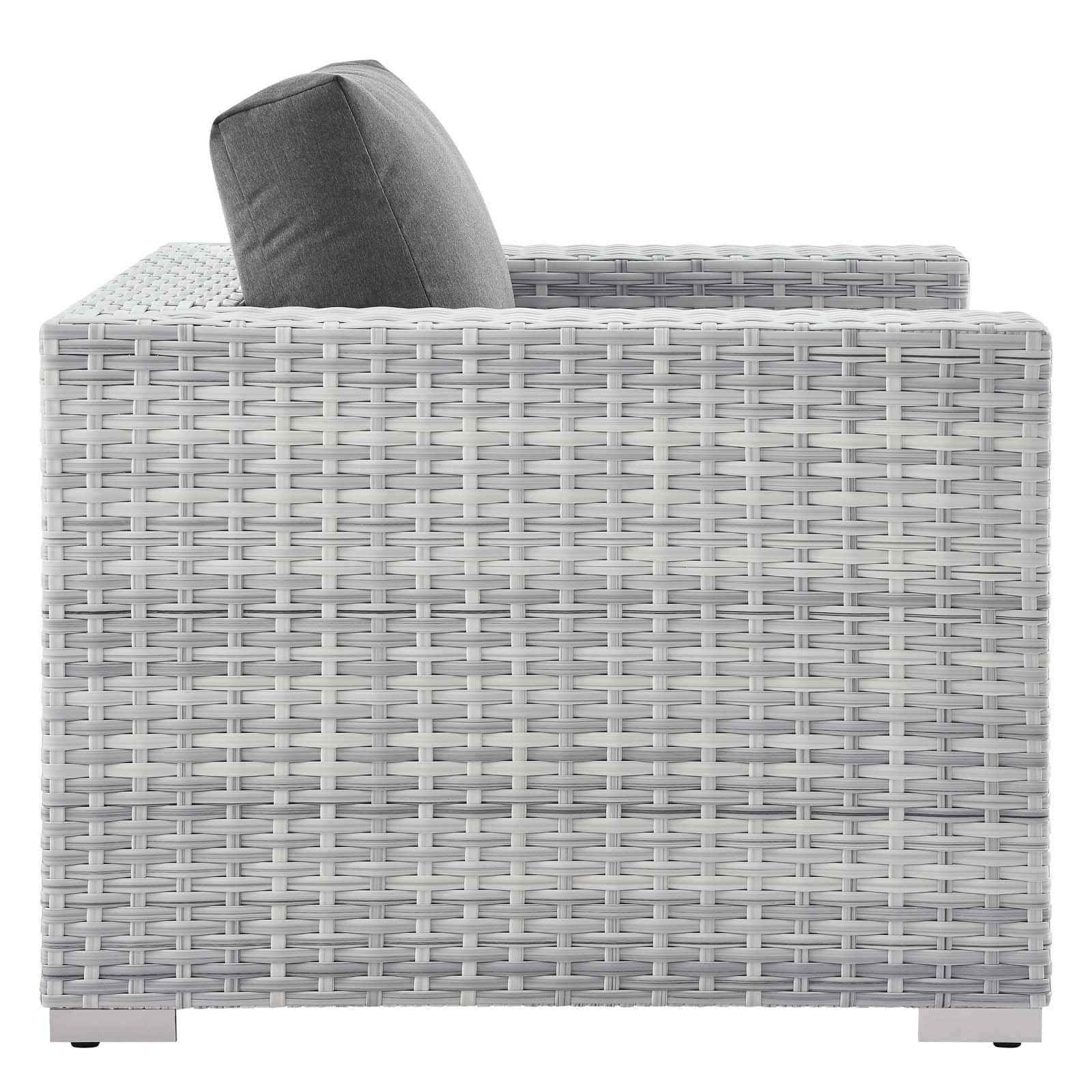 Modway Convene 4-Piece Outdoor Patio Set | Outdoor Sofas, Loveseats & Sectionals | 