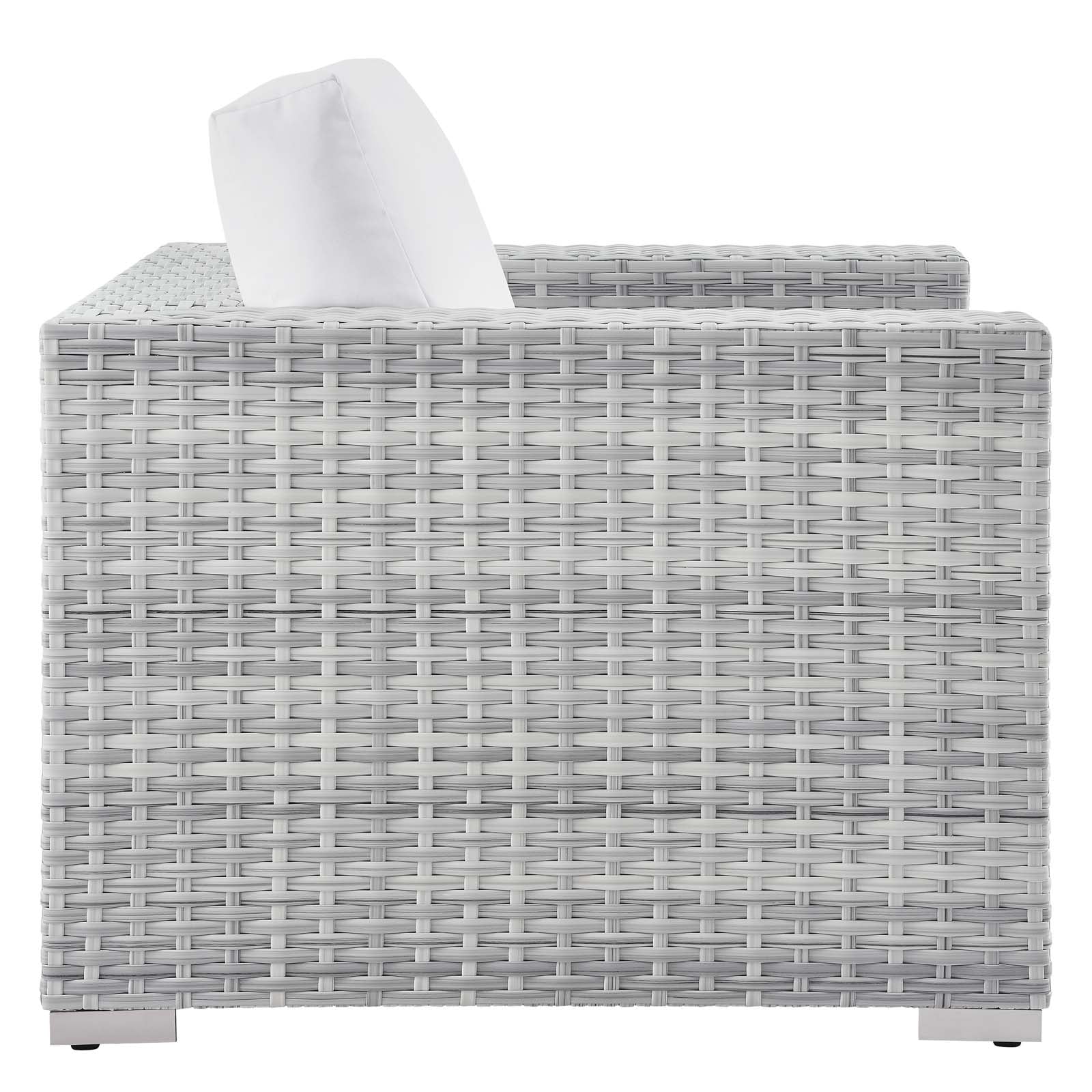Modway Convene 4-Piece Outdoor Patio Set | Outdoor Sofas, Loveseats & Sectionals | 