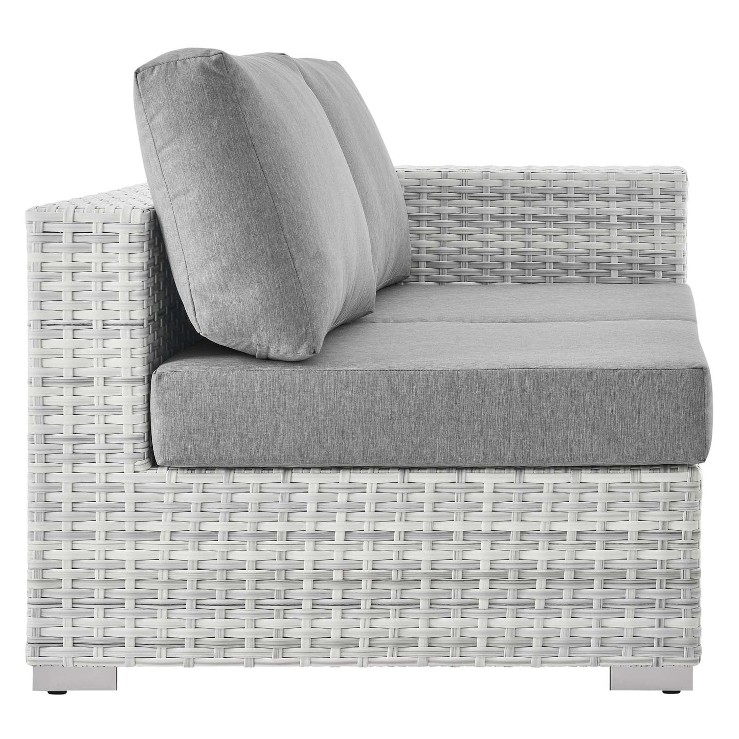 Modway Convene 6-Piece Outdoor Patio Sectional Set | Outdoor Sofas, Loveseats & Sectionals | 