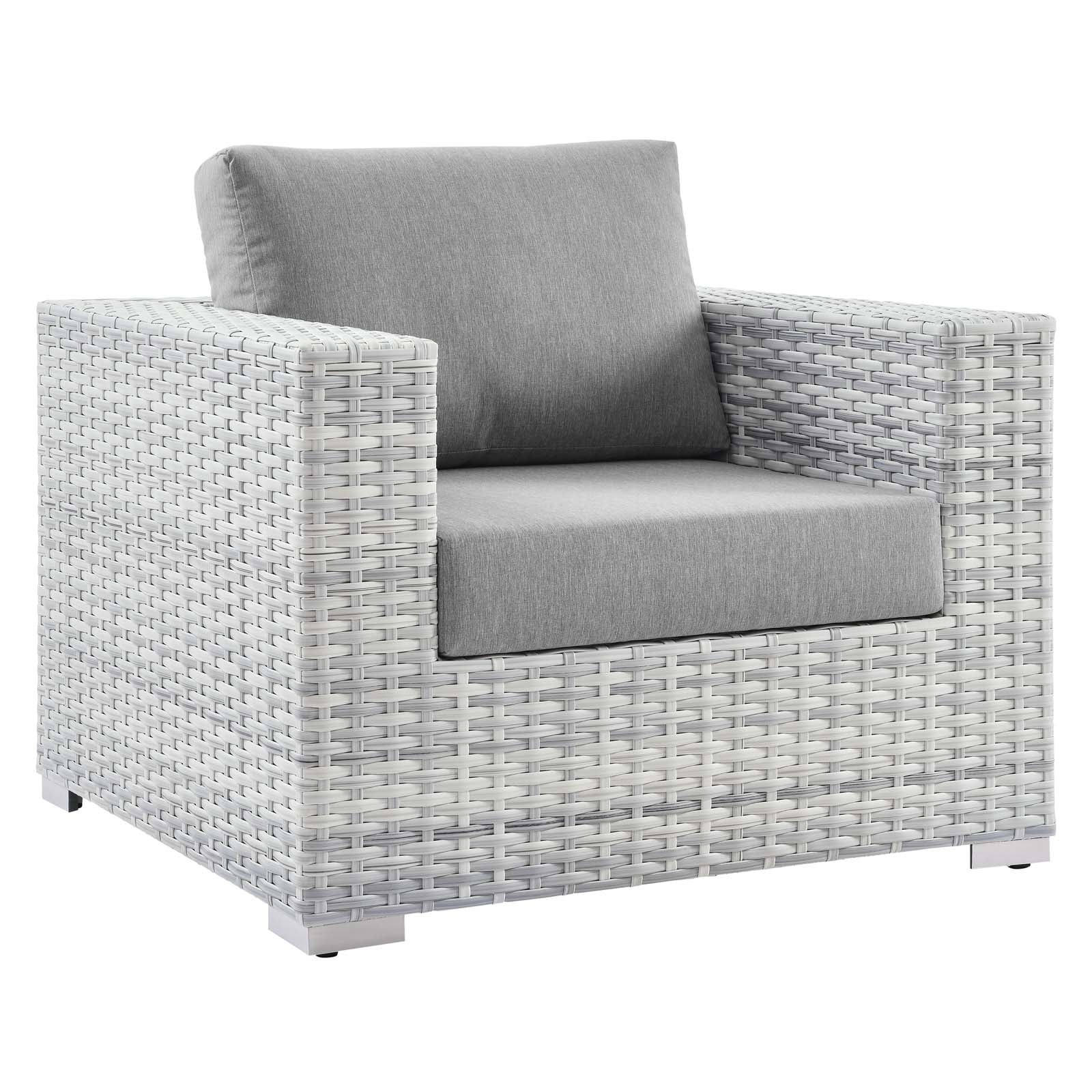 Modway Convene 6-Piece Outdoor Patio Set | Outdoor Sofas, Loveseats & Sectionals | 