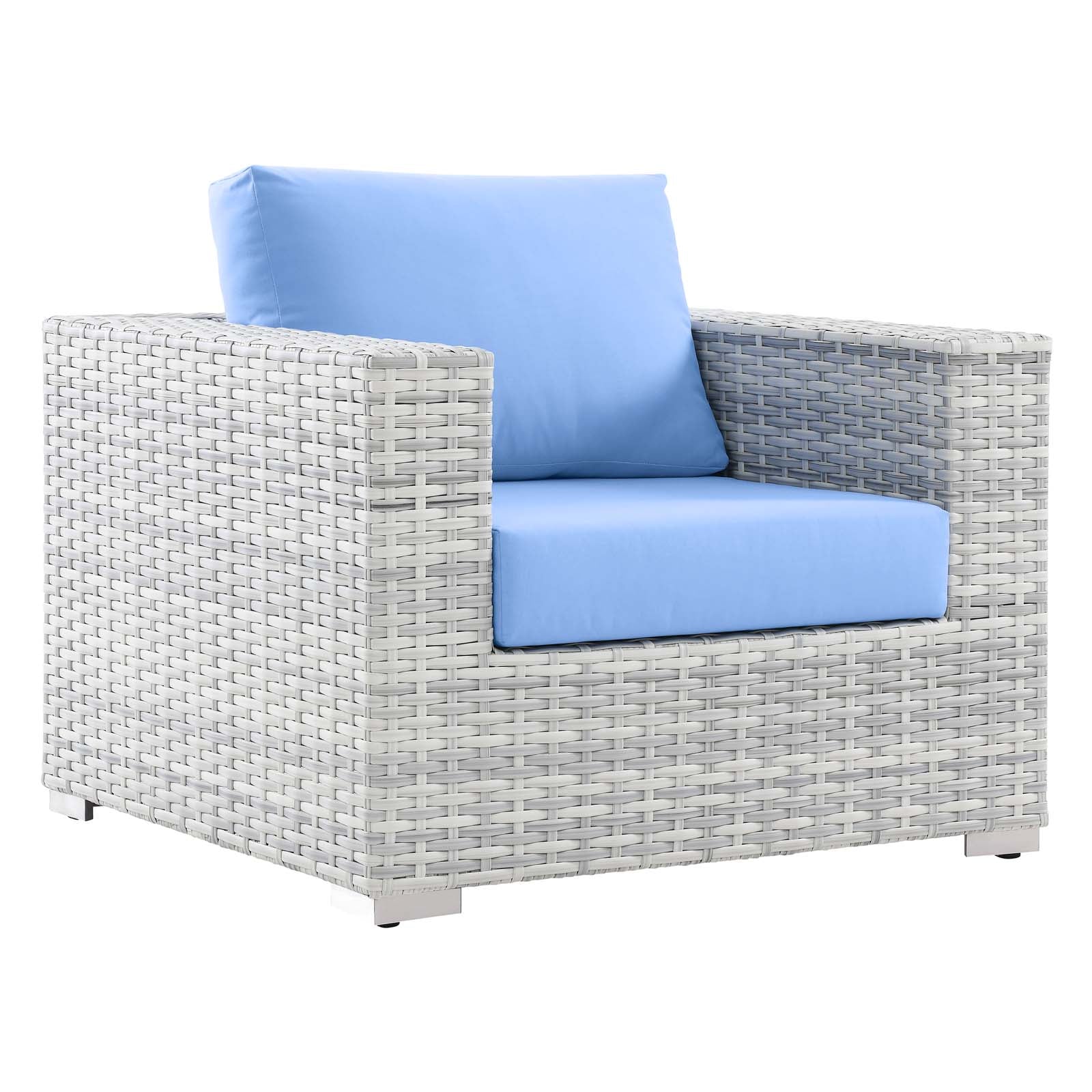 Modway Convene 6-Piece Outdoor Patio Set | Outdoor Sofas, Loveseats & Sectionals | 