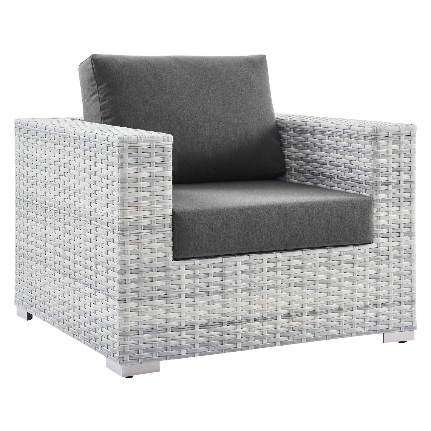 Modway Convene 4-Piece Outdoor Patio Set | Outdoor Sofas, Loveseats & Sectionals | 