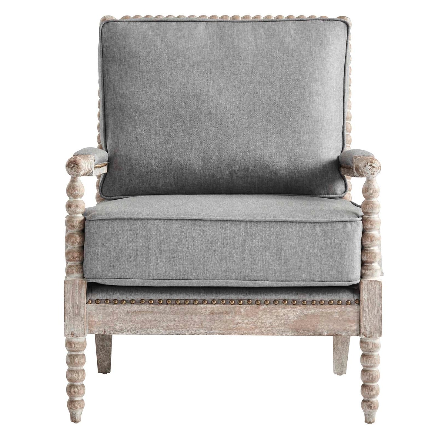 Revel Fabric Upholstered Upholstered Fabric Armchair By Modway - EEI-5452-NAT-BEI | Armchairs |  Modishstore - 22