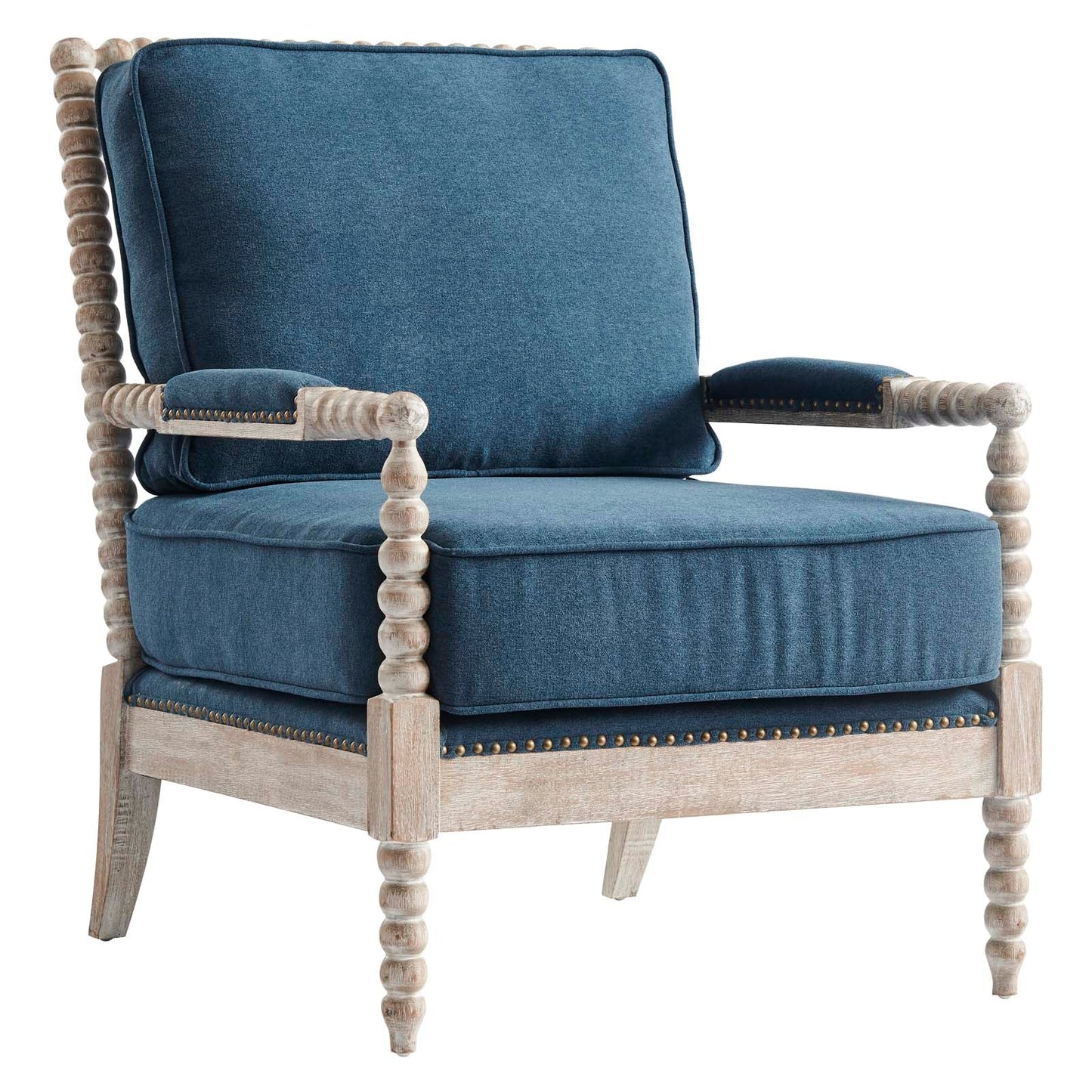 Revel Fabric Upholstered Upholstered Fabric Armchair By Modway - EEI-5452-NAT-BEI | Armchairs |  Modishstore - 25