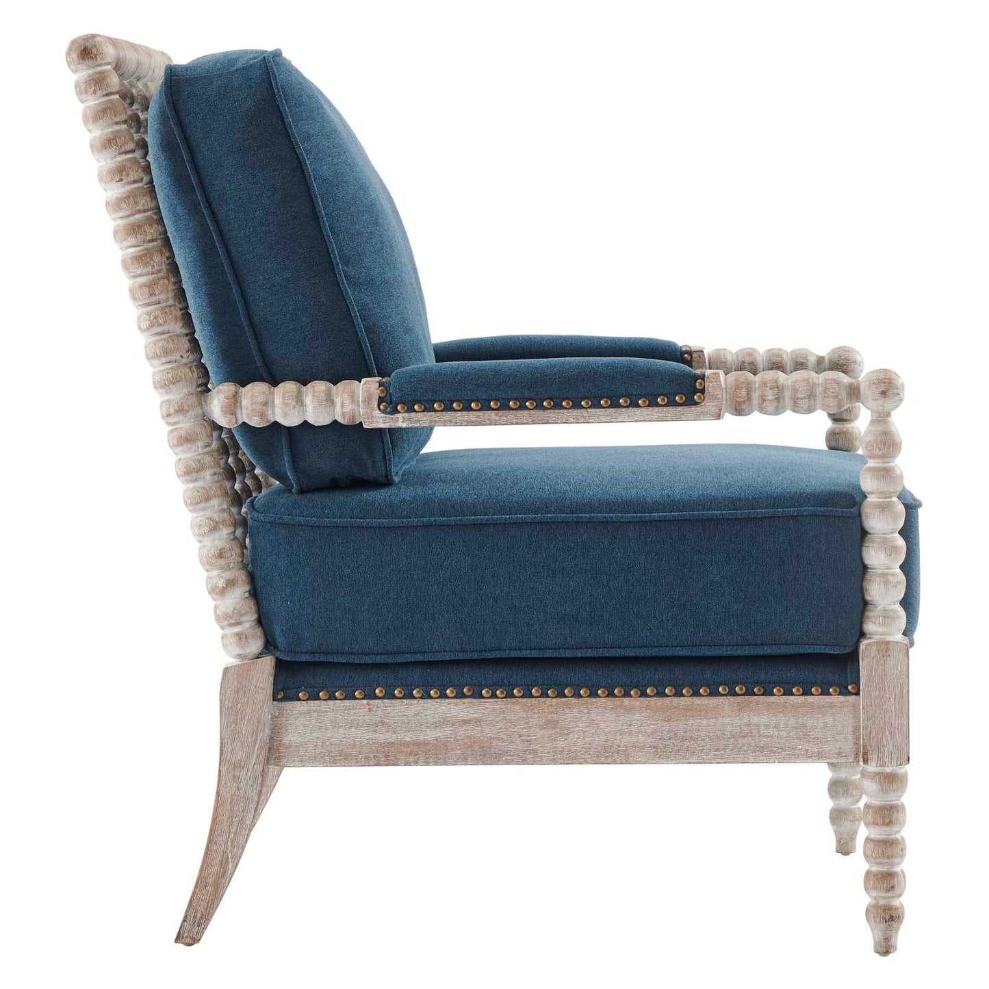 Revel Fabric Upholstered Upholstered Fabric Armchair By Modway - EEI-5452-NAT-BEI | Armchairs |  Modishstore - 26