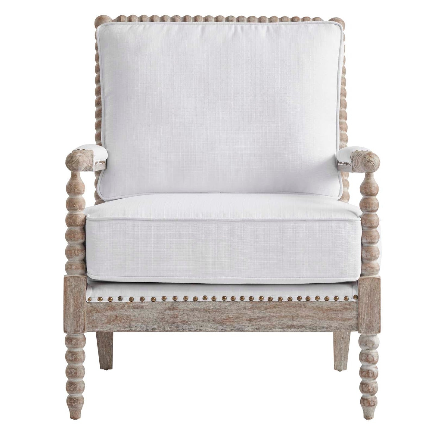 Revel Fabric Upholstered Upholstered Fabric Armchair By Modway - EEI-5452-NAT-BEI | Armchairs |  Modishstore - 35