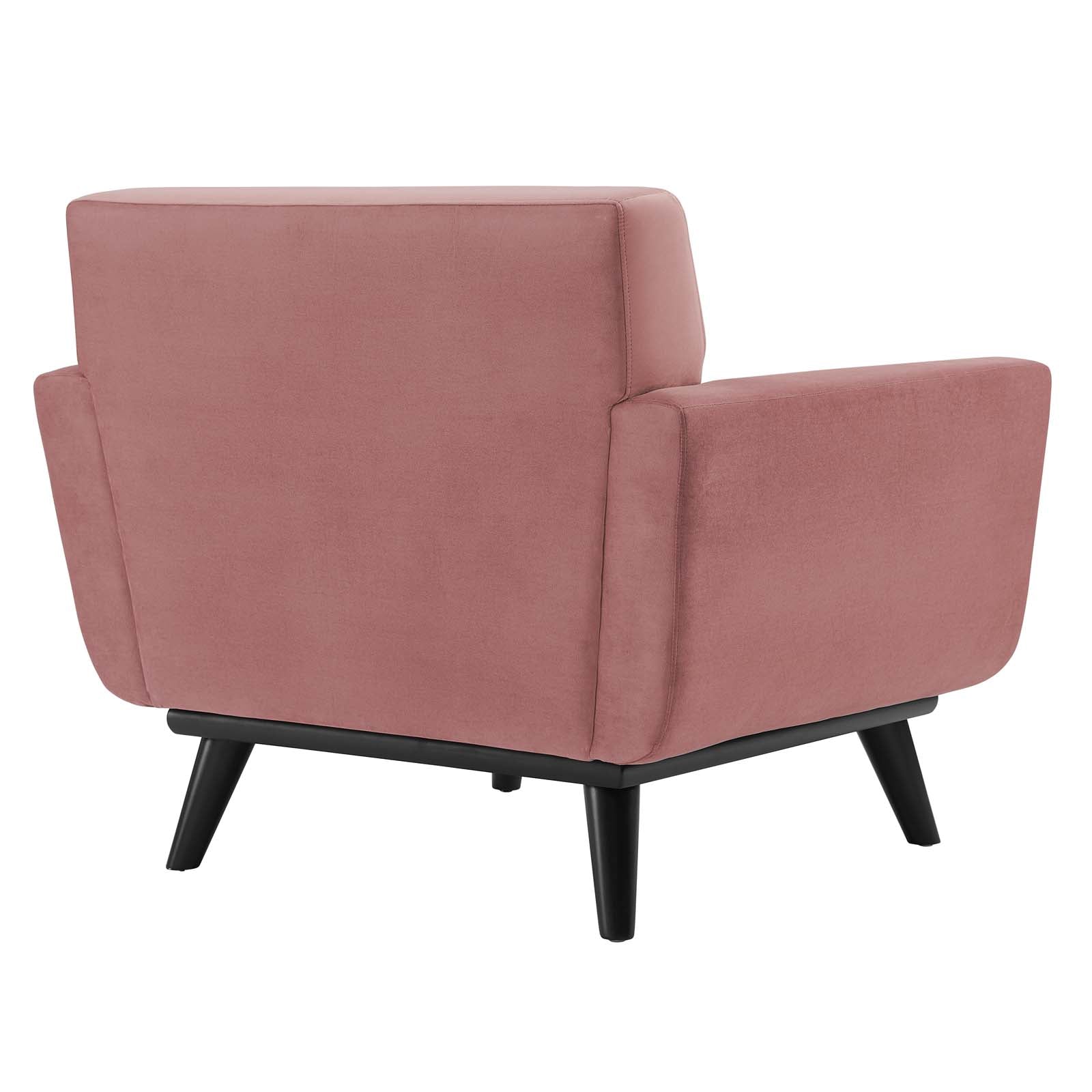 Modway Engage Channel Tufted Performance Velvet Armchair | Armchairs | 