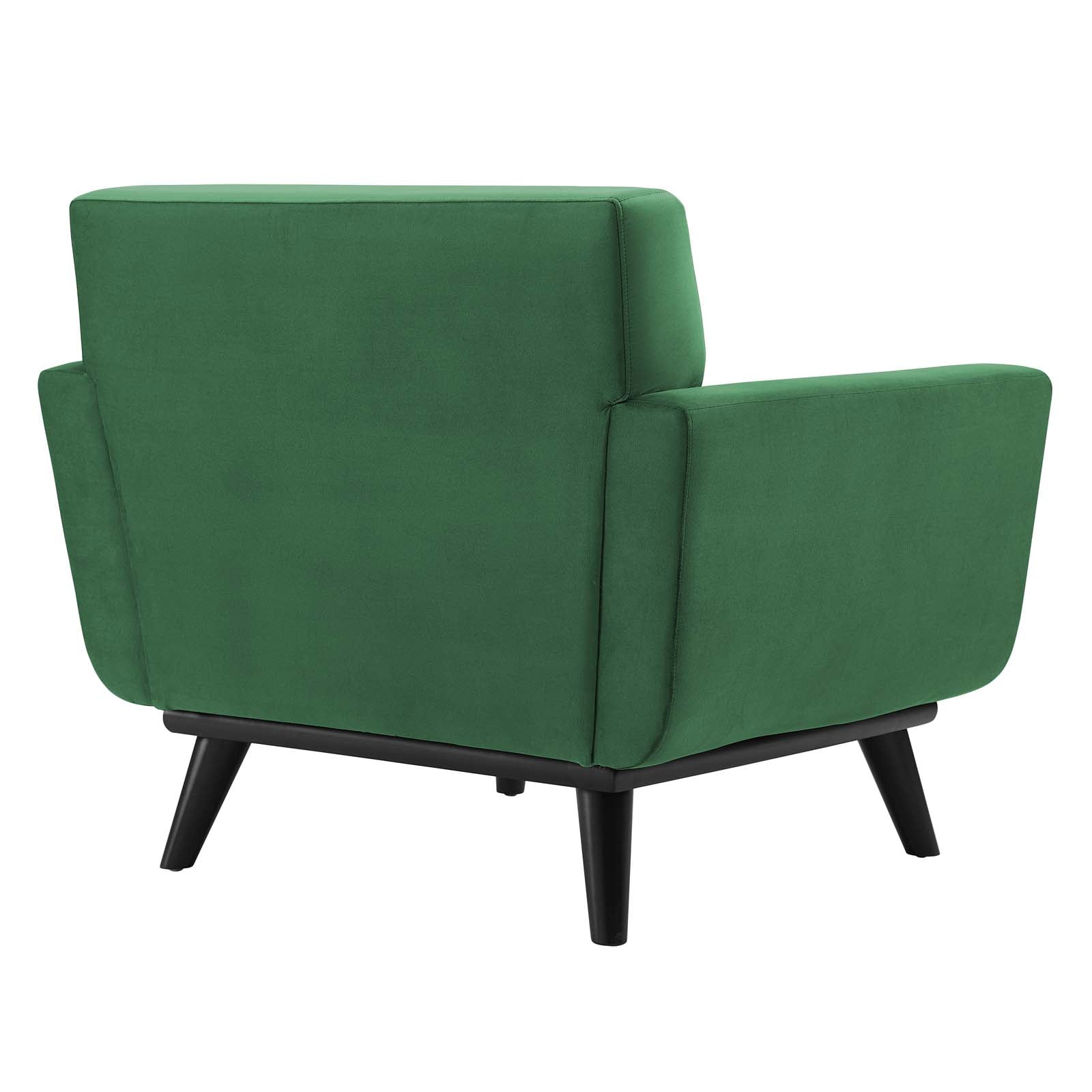 Modway Engage Channel Tufted Performance Velvet Armchair | Armchairs | 