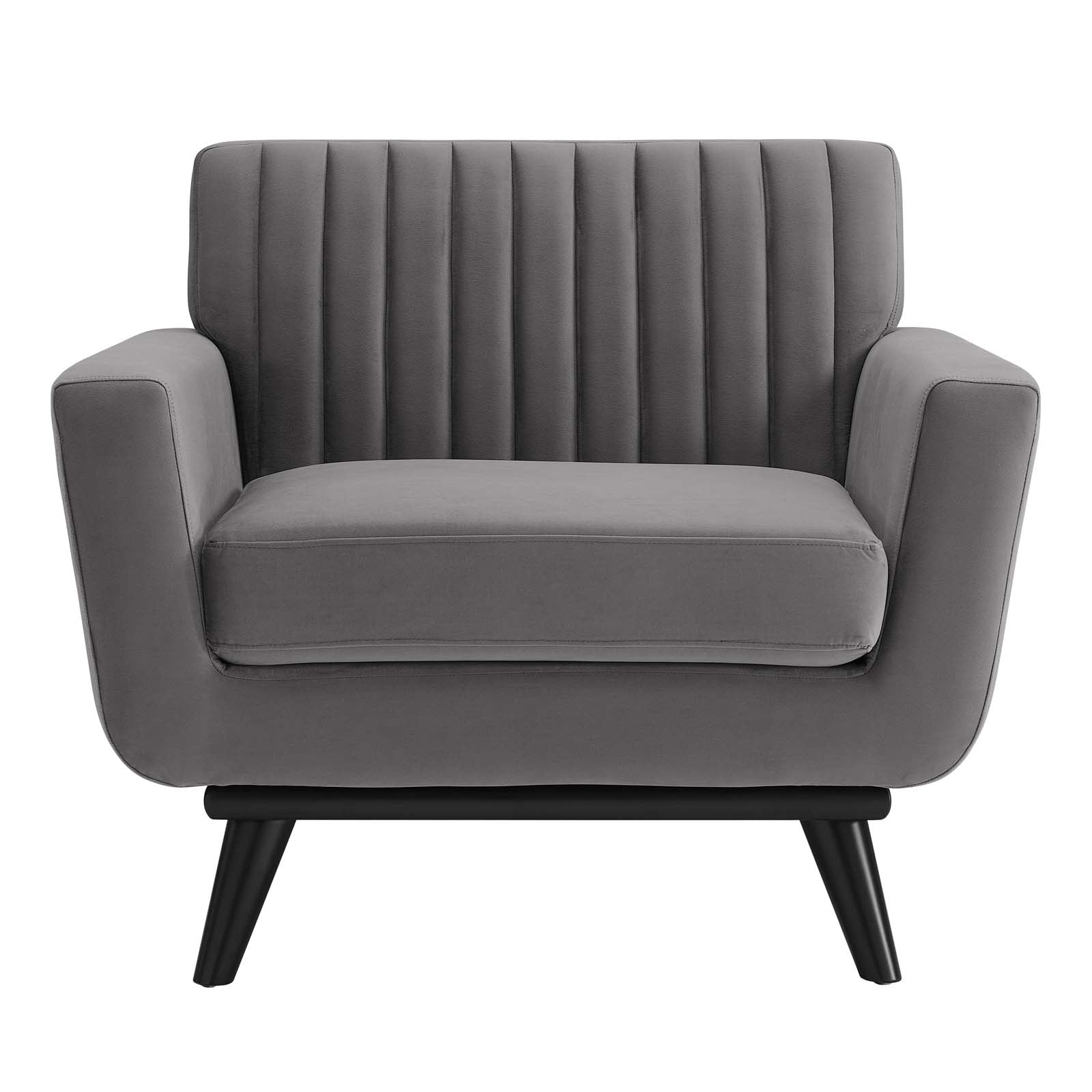 Modway Engage Channel Tufted Performance Velvet Armchair | Armchairs | 