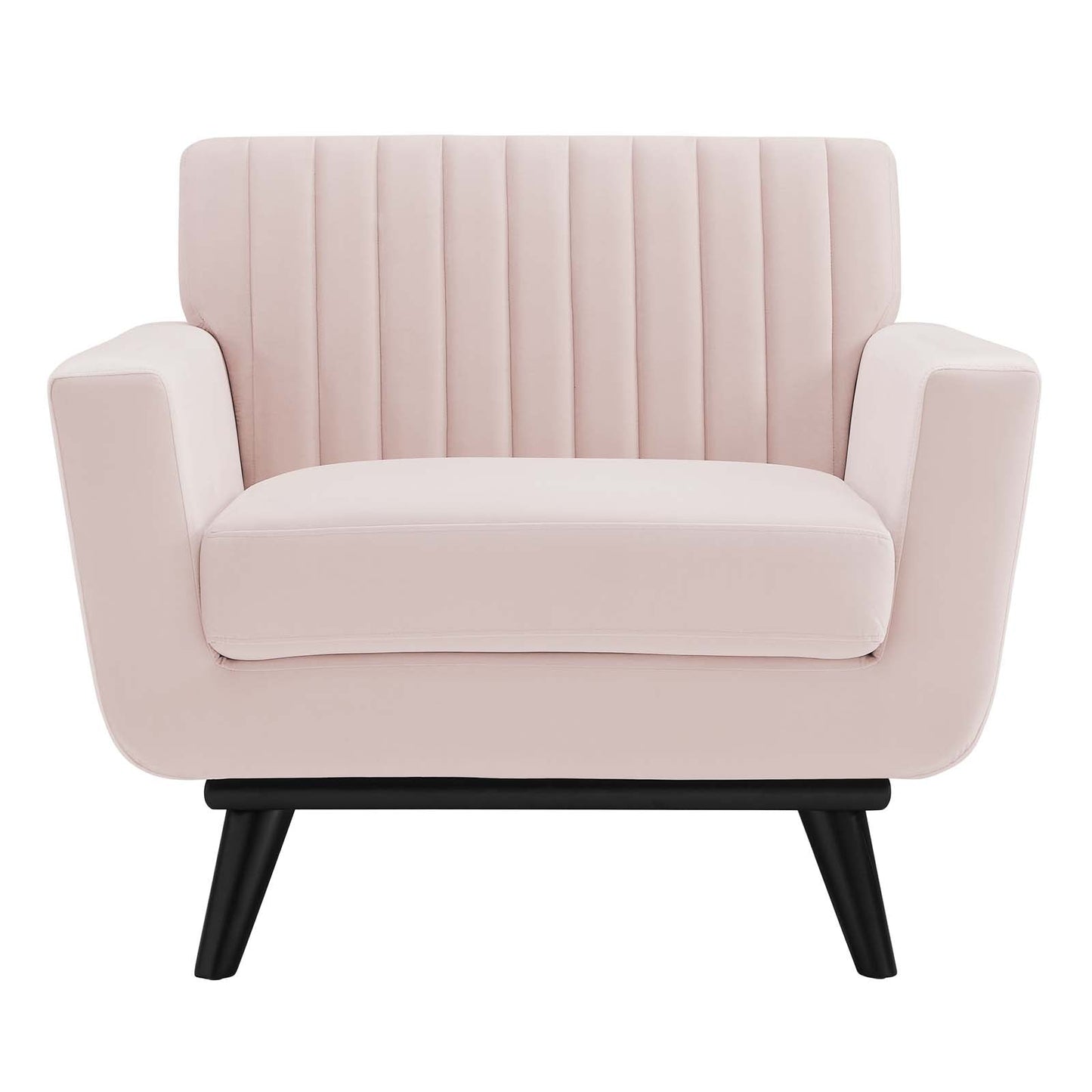 Modway Engage Channel Tufted Performance Velvet Armchair | Armchairs | 