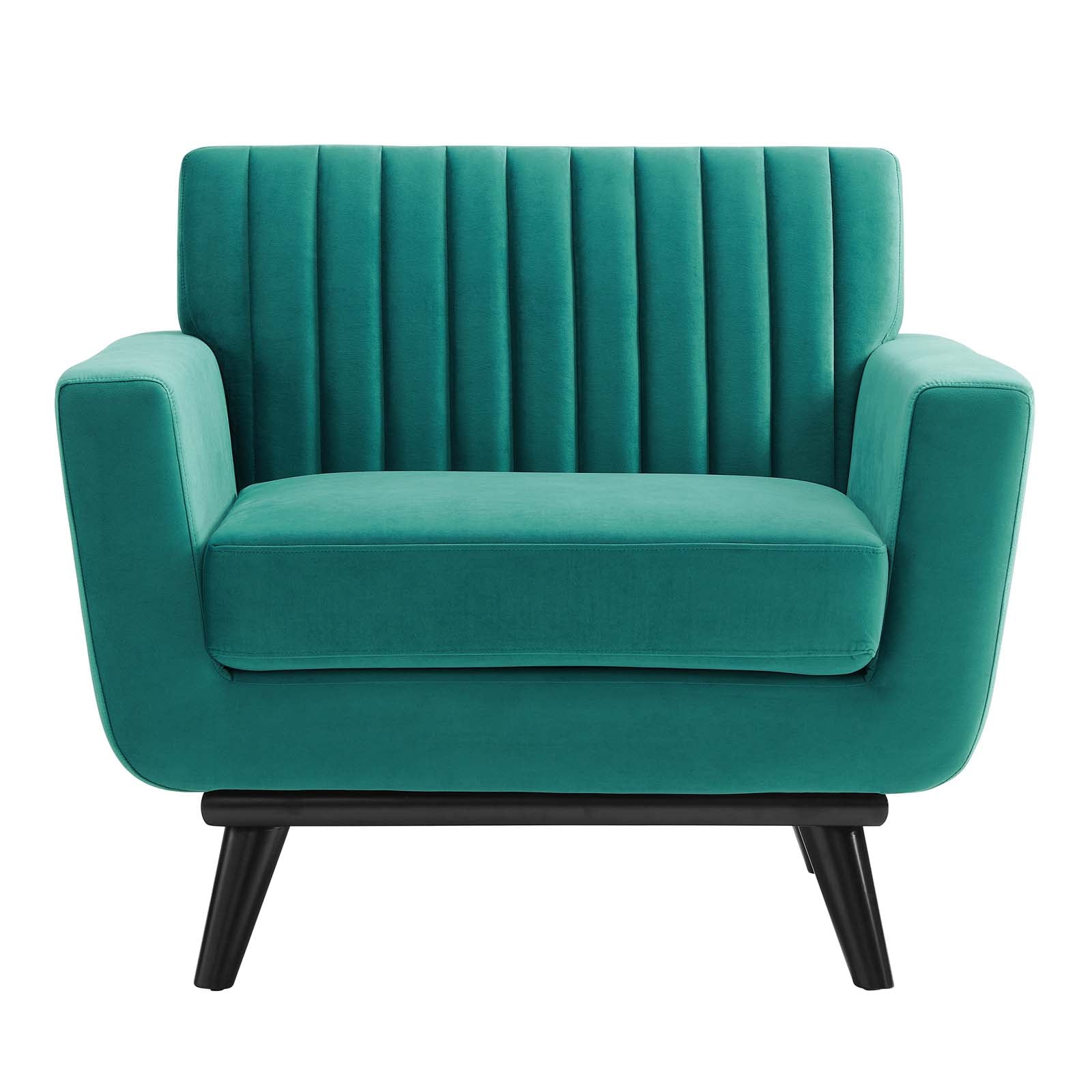 Modway Engage Channel Tufted Performance Velvet Armchair | Armchairs | 