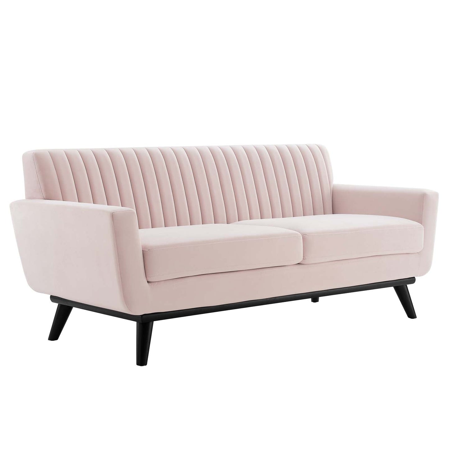 Modway Engage Channel Tufted Performance Velvet Loveseat | Loveseats | 