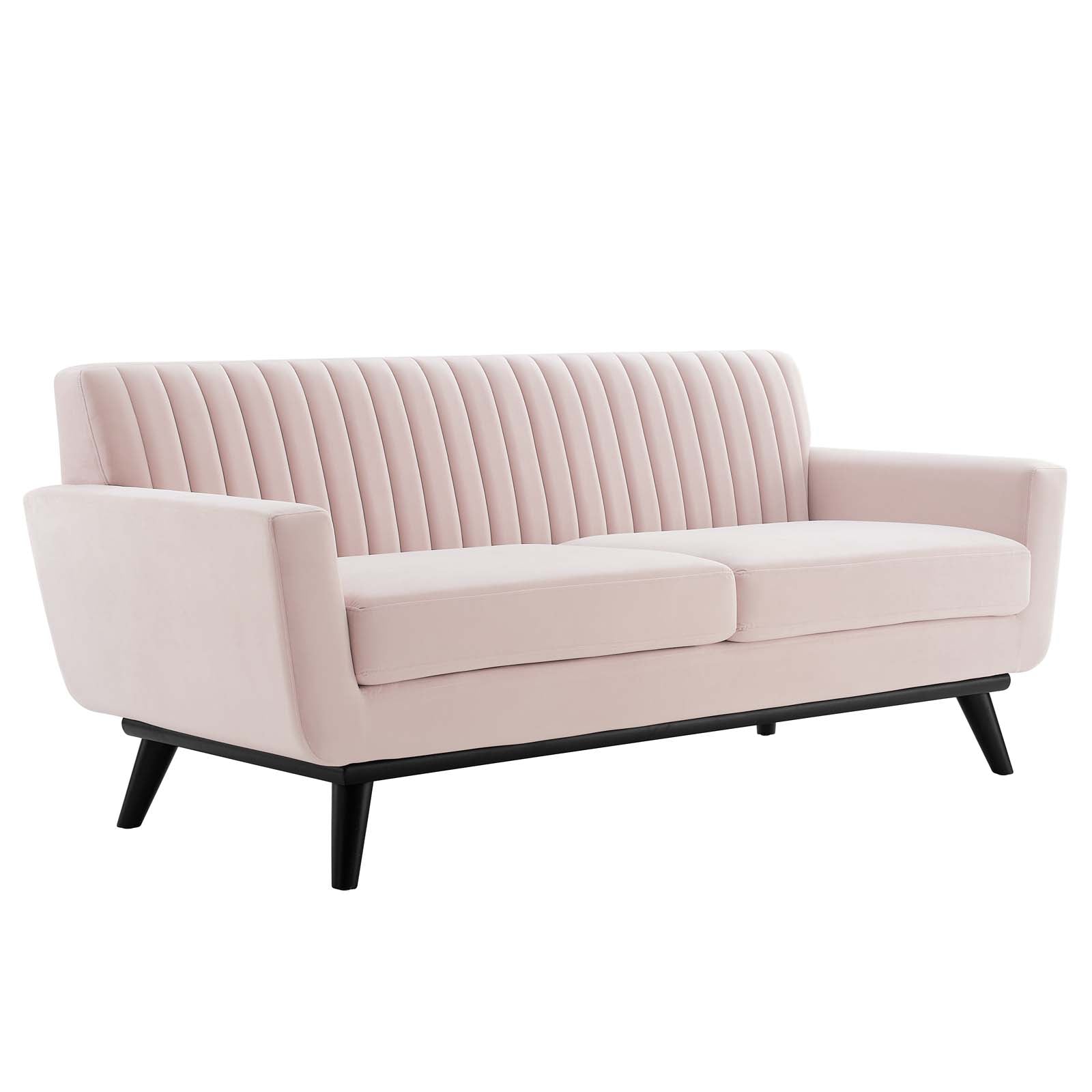 Modway Engage Channel Tufted Performance Velvet Loveseat | Loveseats | 