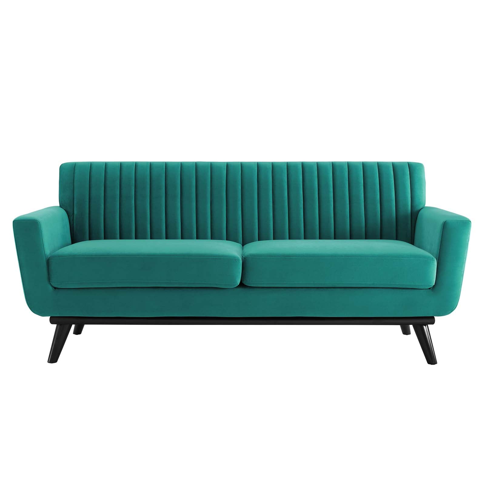 Modway Engage Channel Tufted Performance Velvet Loveseat | Loveseats | 