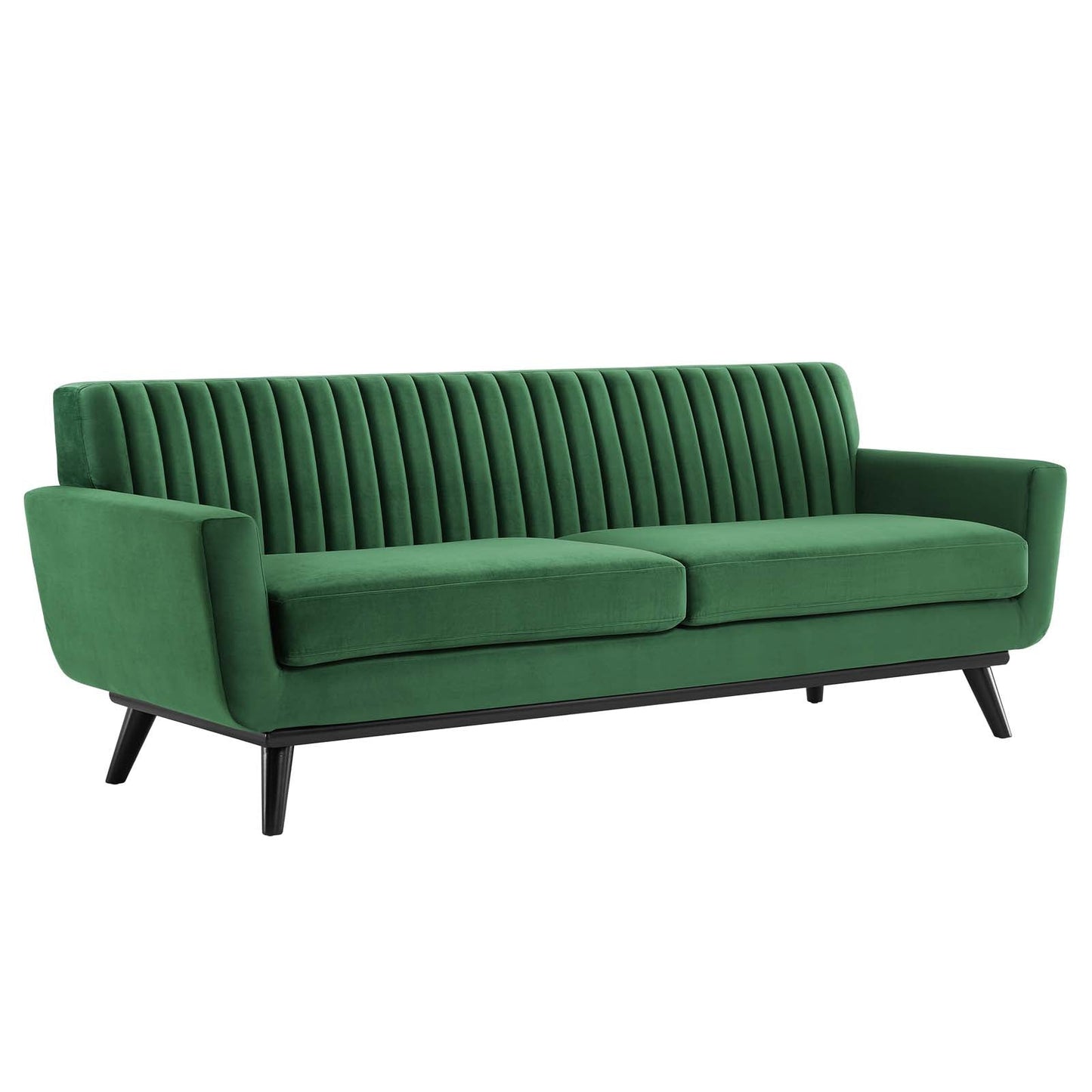Modway Engage Channel Tufted Performance Velvet Sofa | Sofas | 