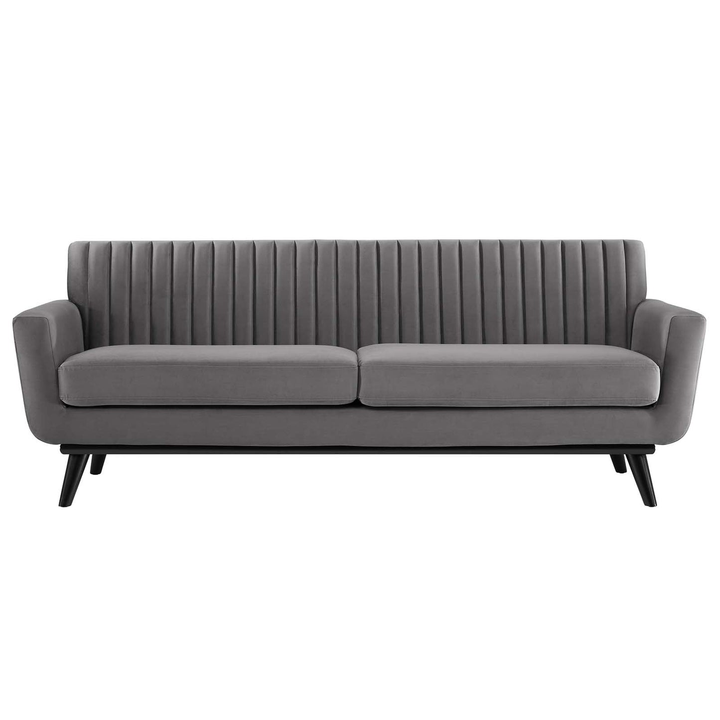 Modway Engage Channel Tufted Performance Velvet Sofa | Sofas | 