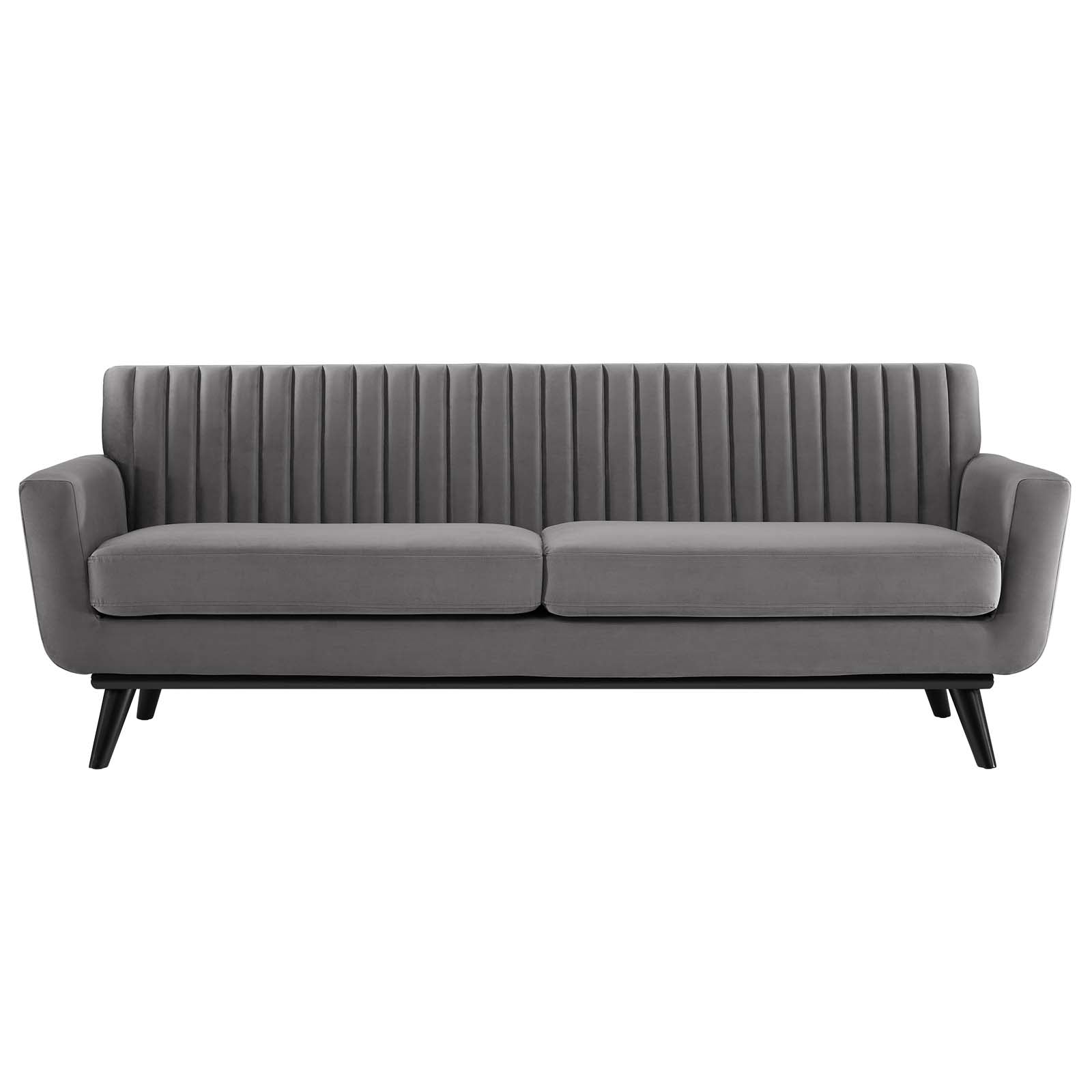 Modway Engage Channel Tufted Performance Velvet Sofa | Sofas | 