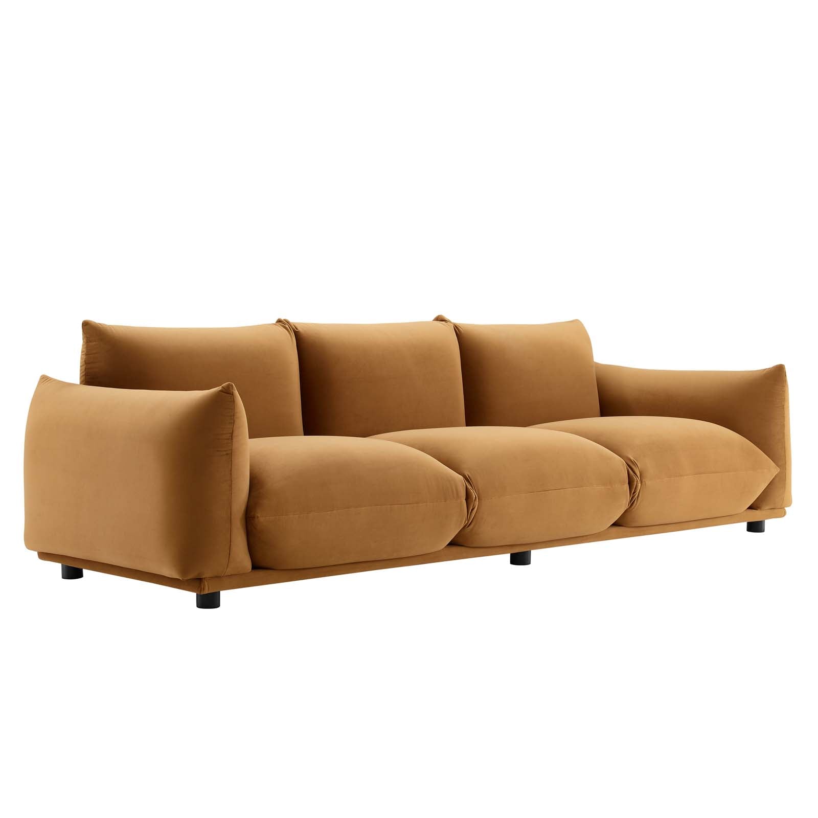 Modway Copious Performance Velvet Sofa | Sofas | 