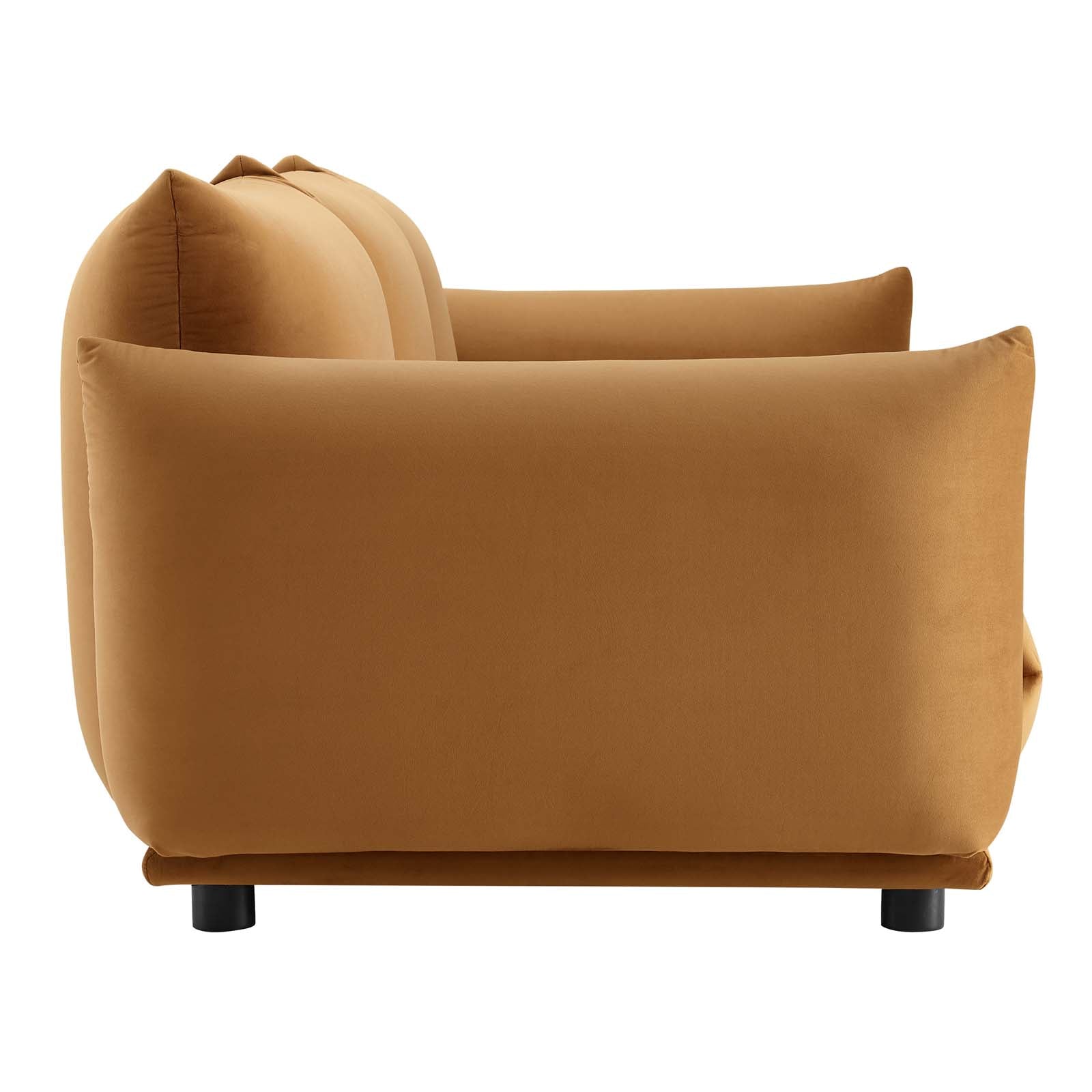 Modway Copious Performance Velvet Sofa | Sofas | 