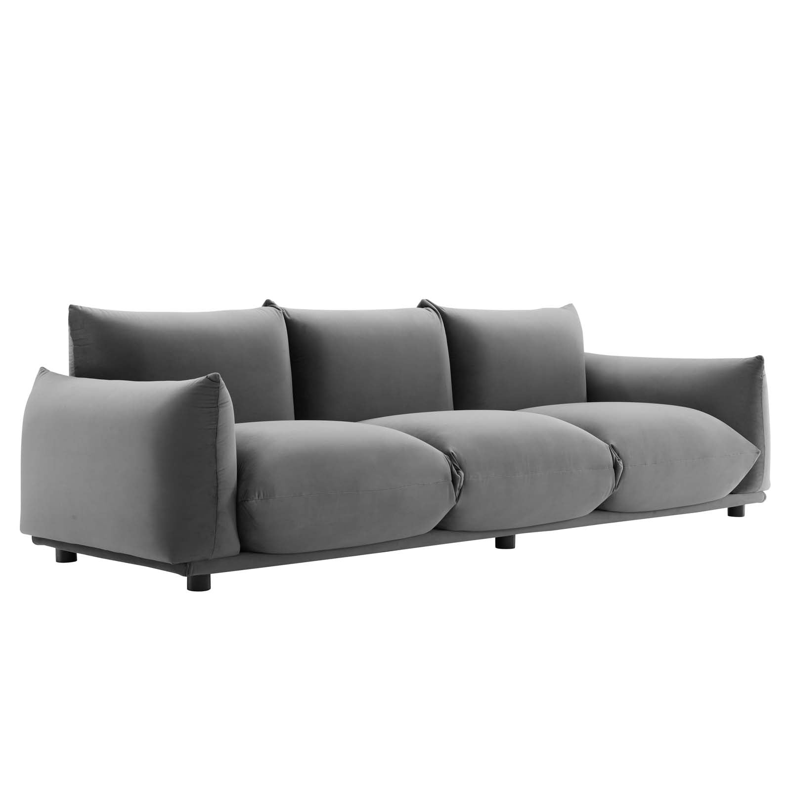 Modway Copious Performance Velvet Sofa | Sofas | 