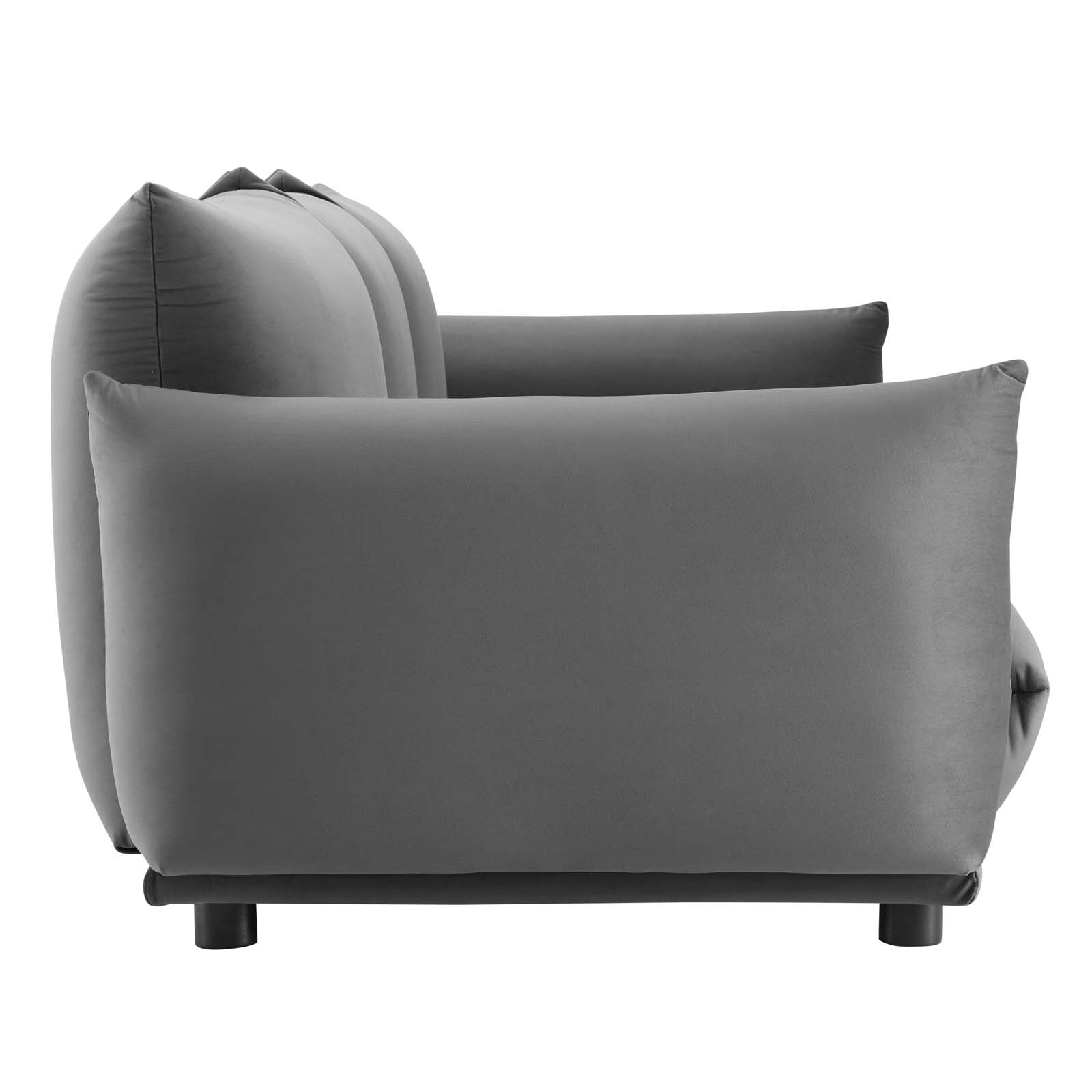Modway Copious Performance Velvet Sofa | Sofas | 