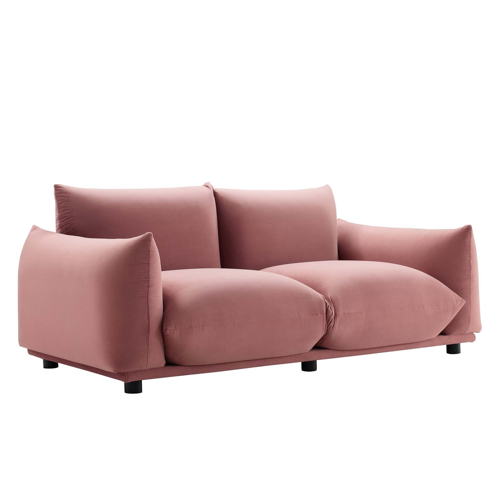 Modway Copious Performance Velvet Loveseat | Loveseats | 