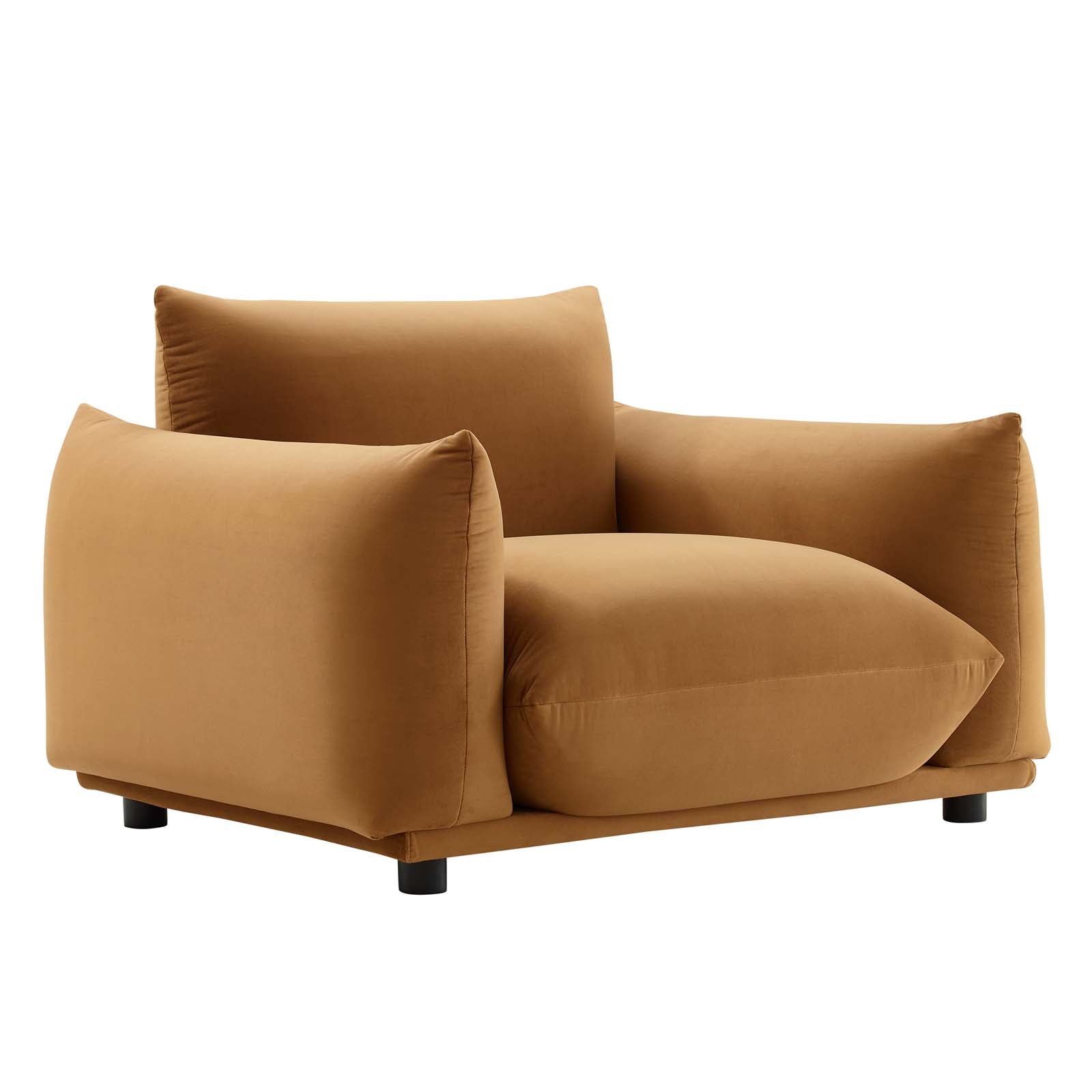 Modway Copious Performance Velvet Armchair | Armchairs | 