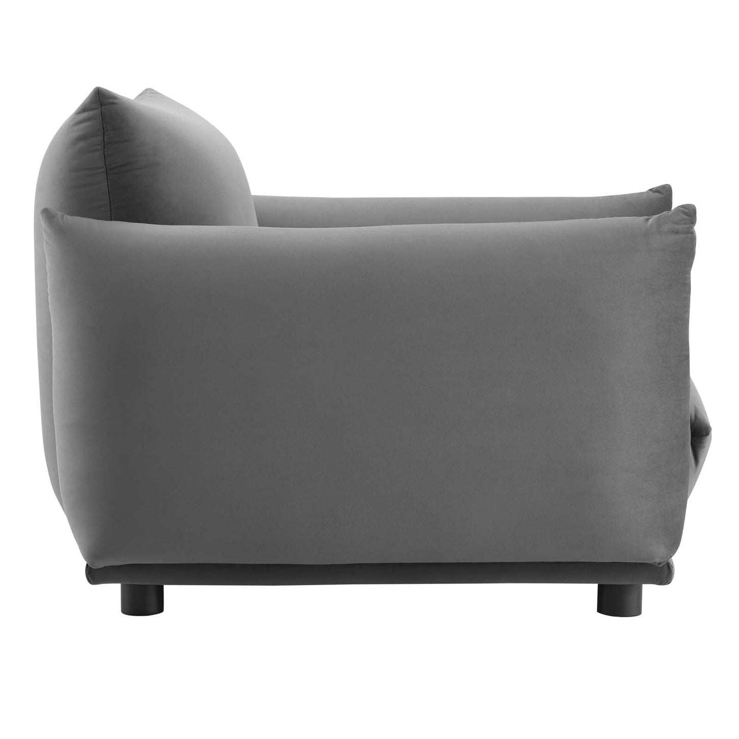 Modway Copious Performance Velvet Armchair | Armchairs | 