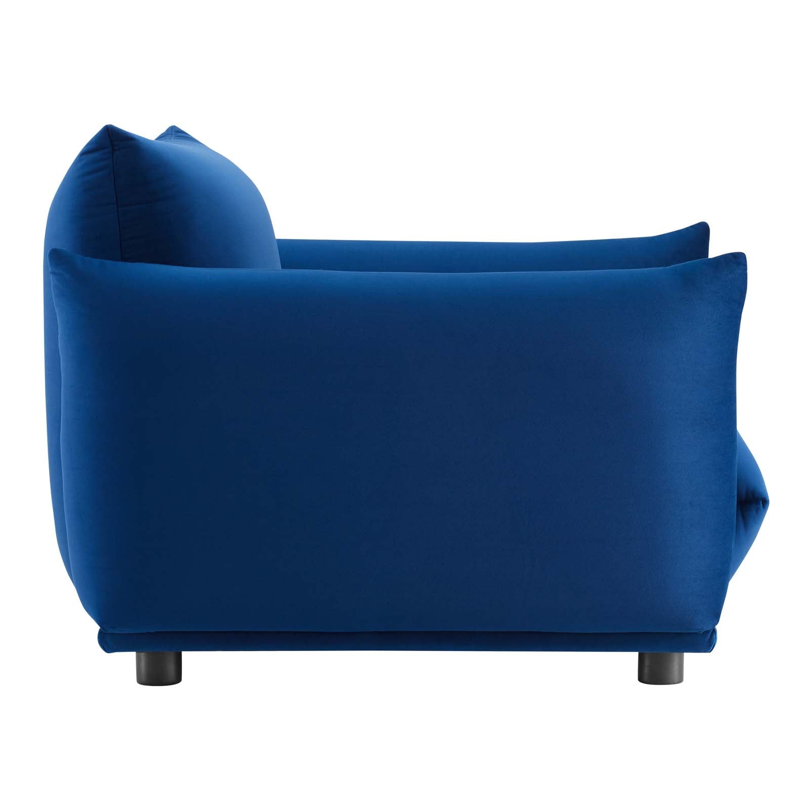Modway Copious Performance Velvet Armchair | Armchairs | 