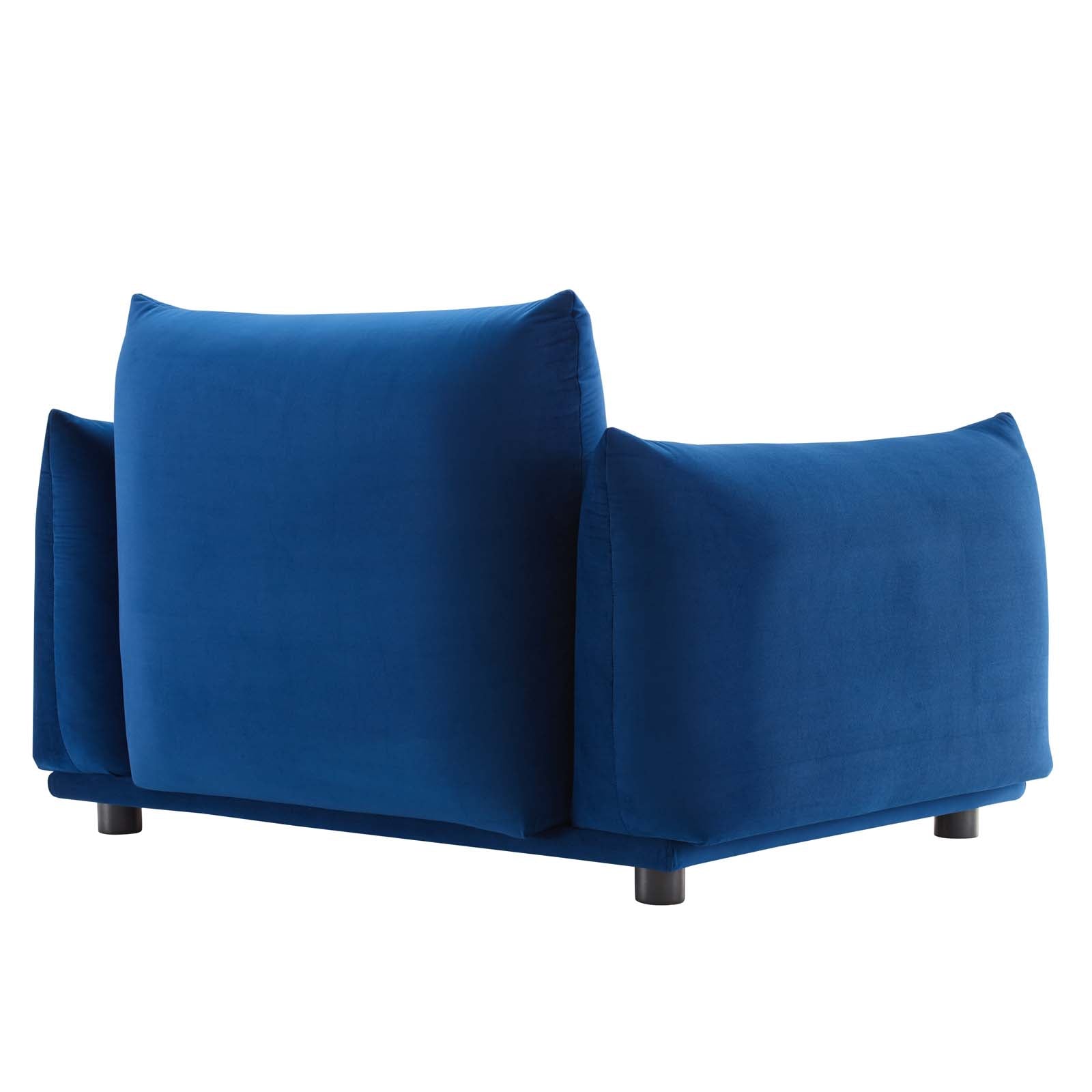 Modway Copious Performance Velvet Armchair | Armchairs | 
