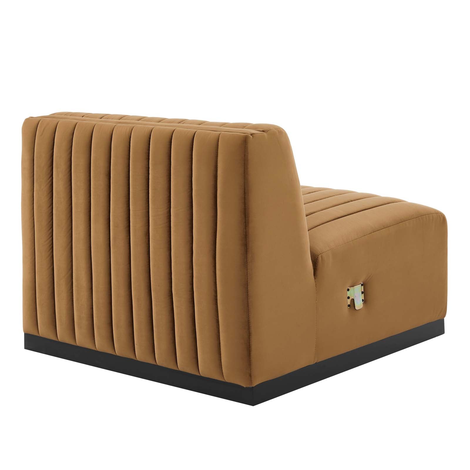 Conjure Channel Tufted Performance Velvet Armless Chair By Modway - EEI-5494 | Sofas - 5