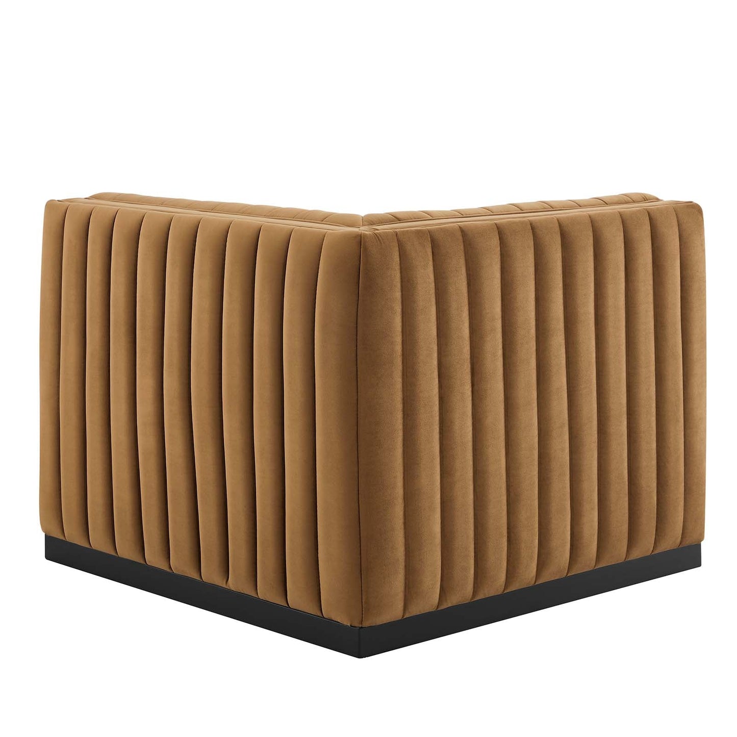 Conjure Channel Tufted Performance Velvet Left Corner Chair By Modway - EEI-5496 | Sofas - 5